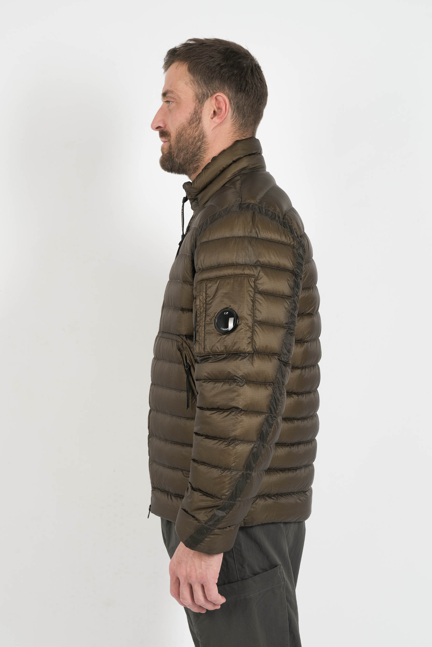 DOUDOUNE C.P COMPANY SANS CAPUCHE KAKI W030A-683