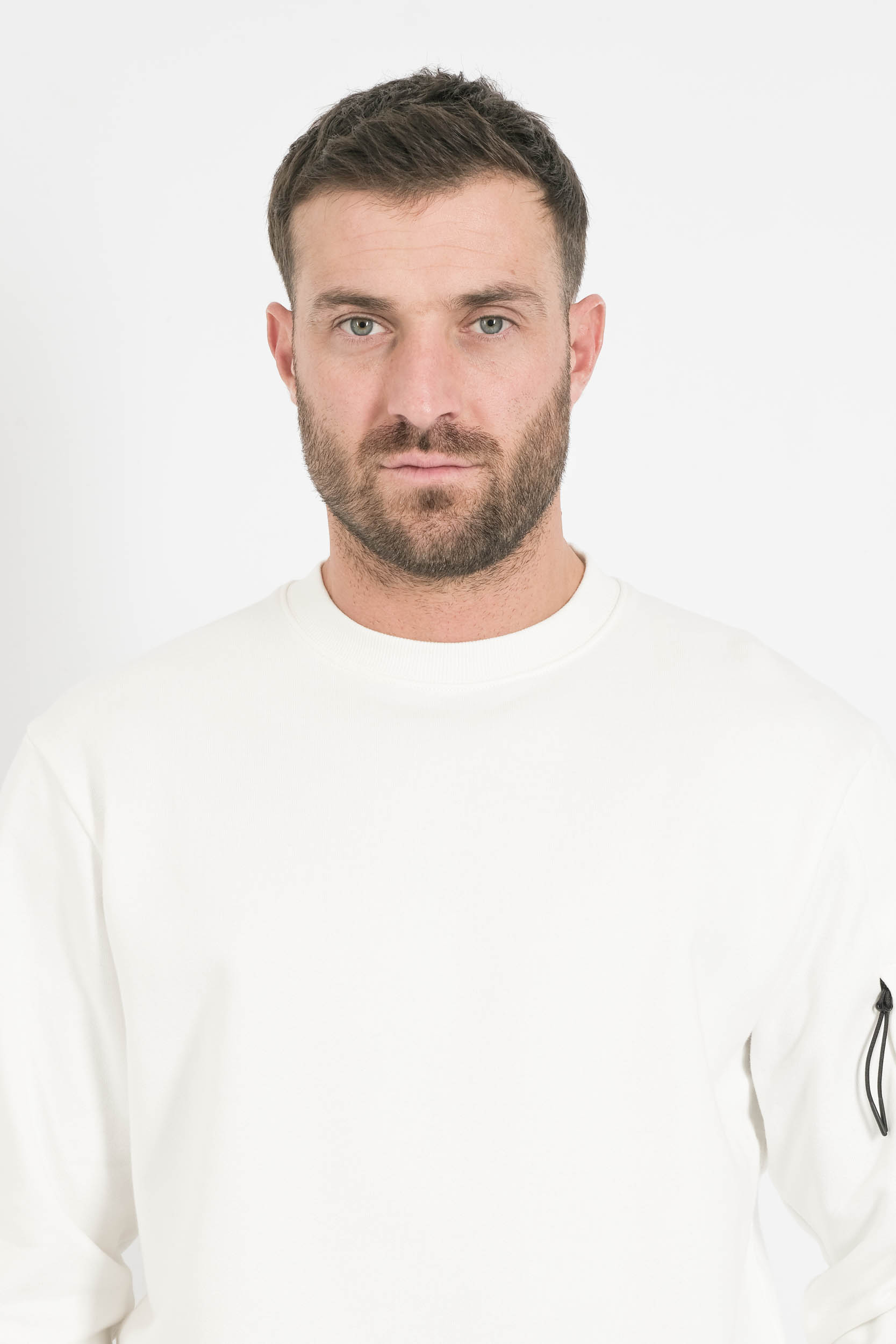  Image du produit SWEAT COL ROND CP COMPANY BLANC S713A-103 - 5