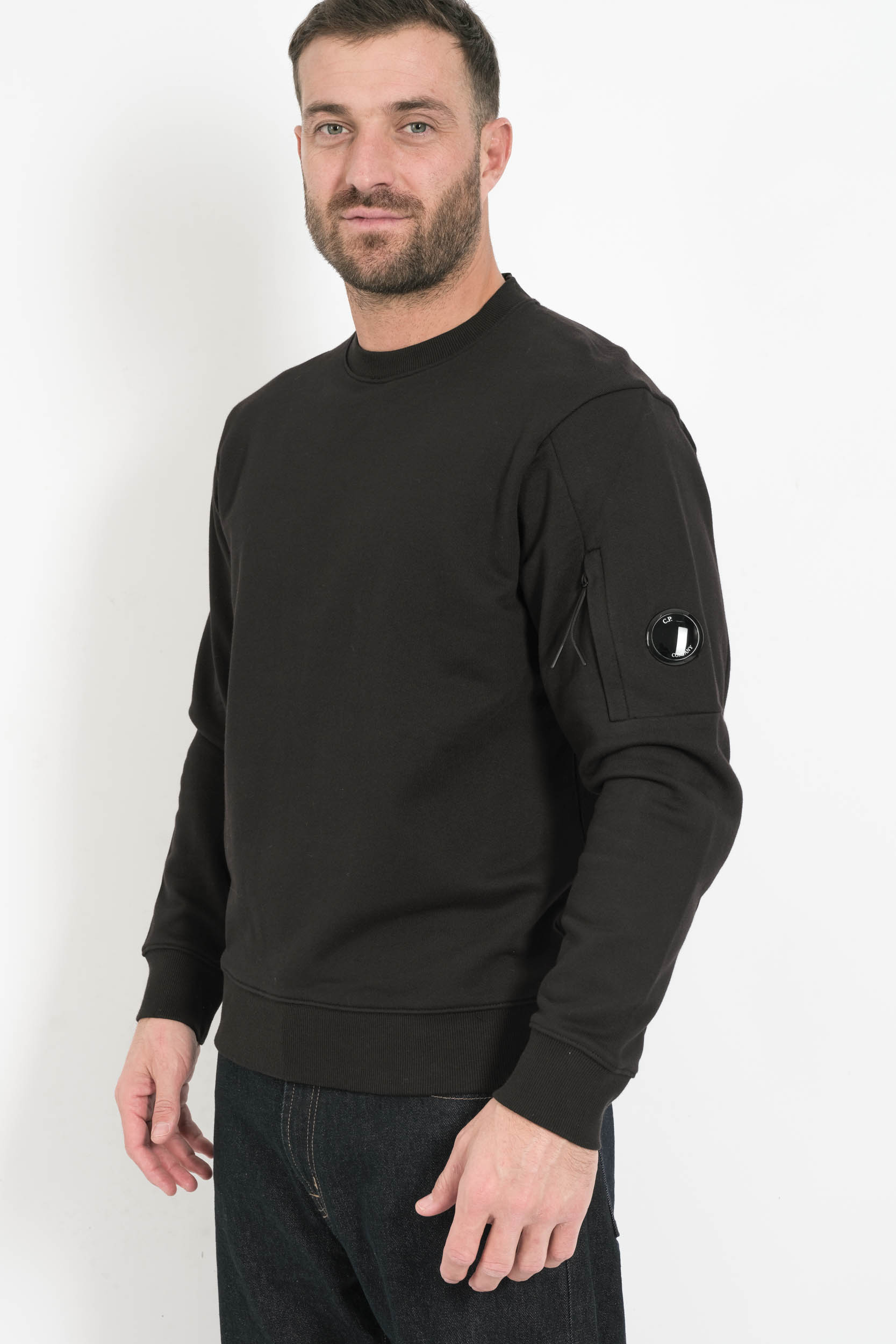  Image du produit SWEAT COL ROND CP COMPANY NOIR S713A-999 - 2