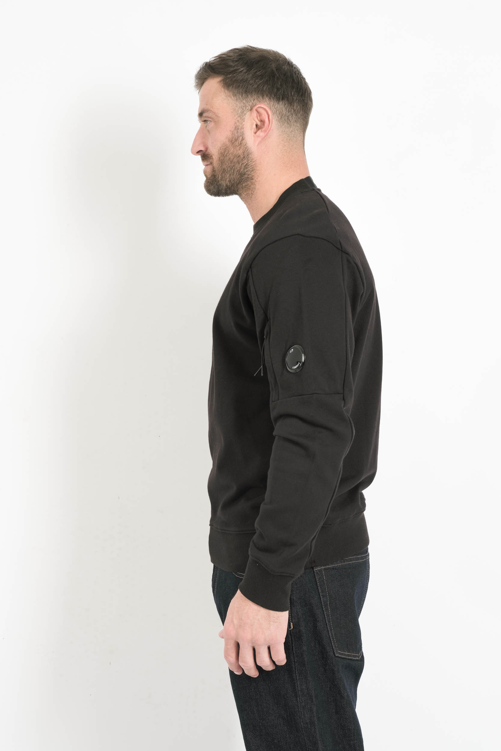  Image du produit SWEAT COL ROND CP COMPANY NOIR S713A-999 - 6