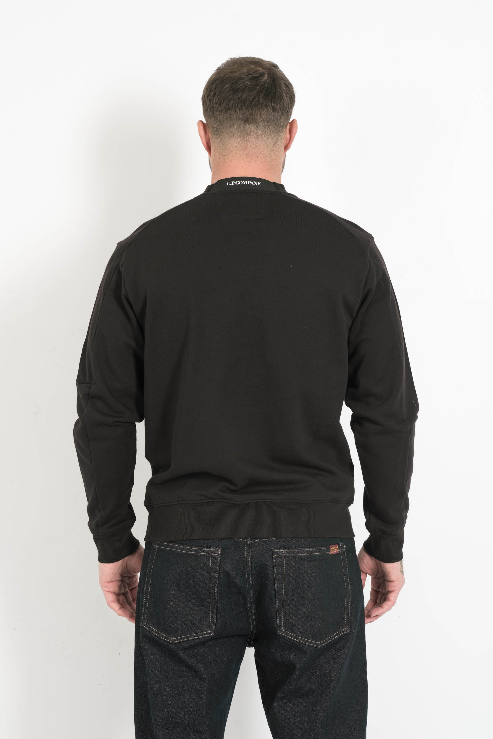  Image du produit SWEAT COL ROND CP COMPANY NOIR S713A-999 - 7