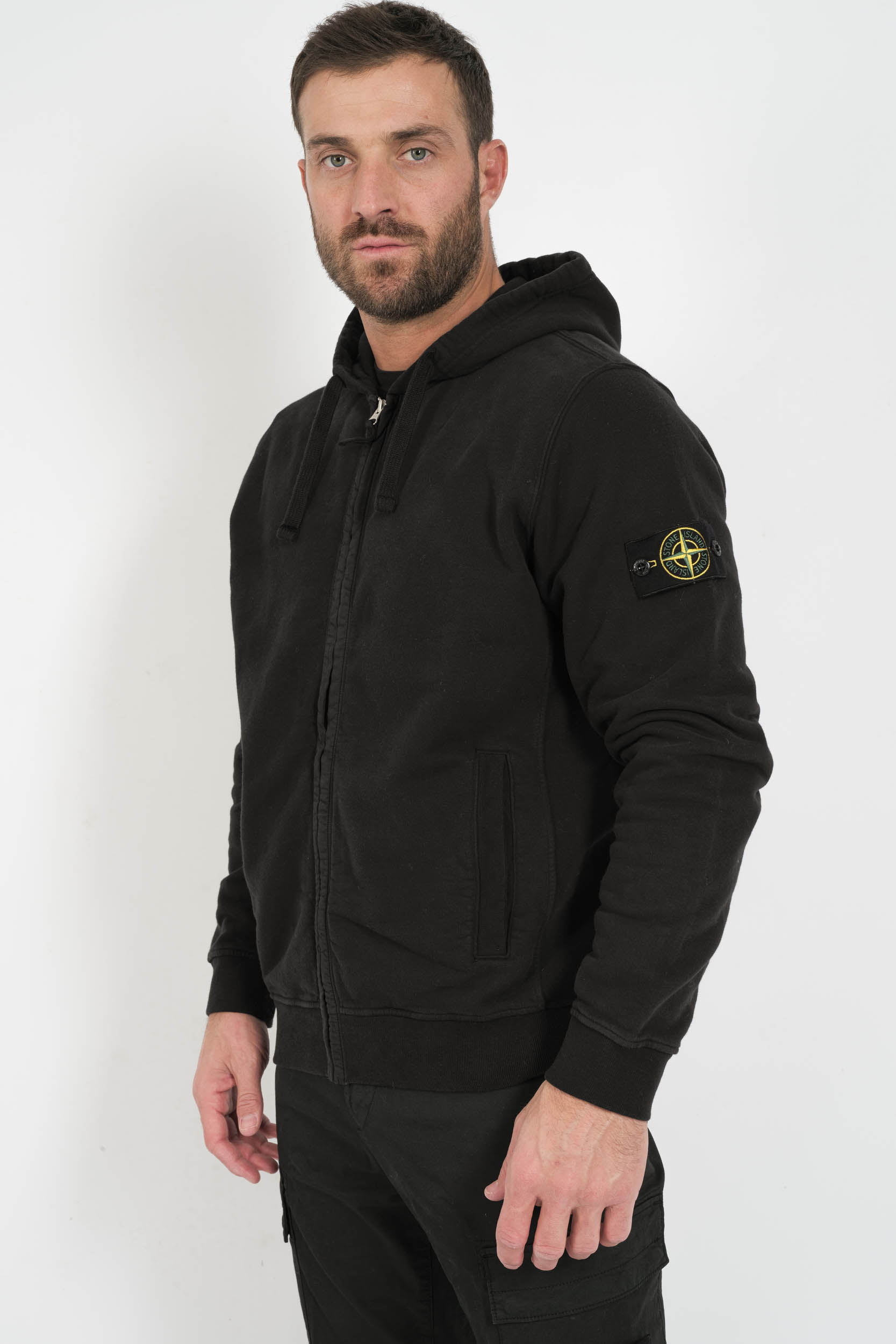 VESTE A CAPUCHE ZIPE STONE ISLAND 6100067-V0029