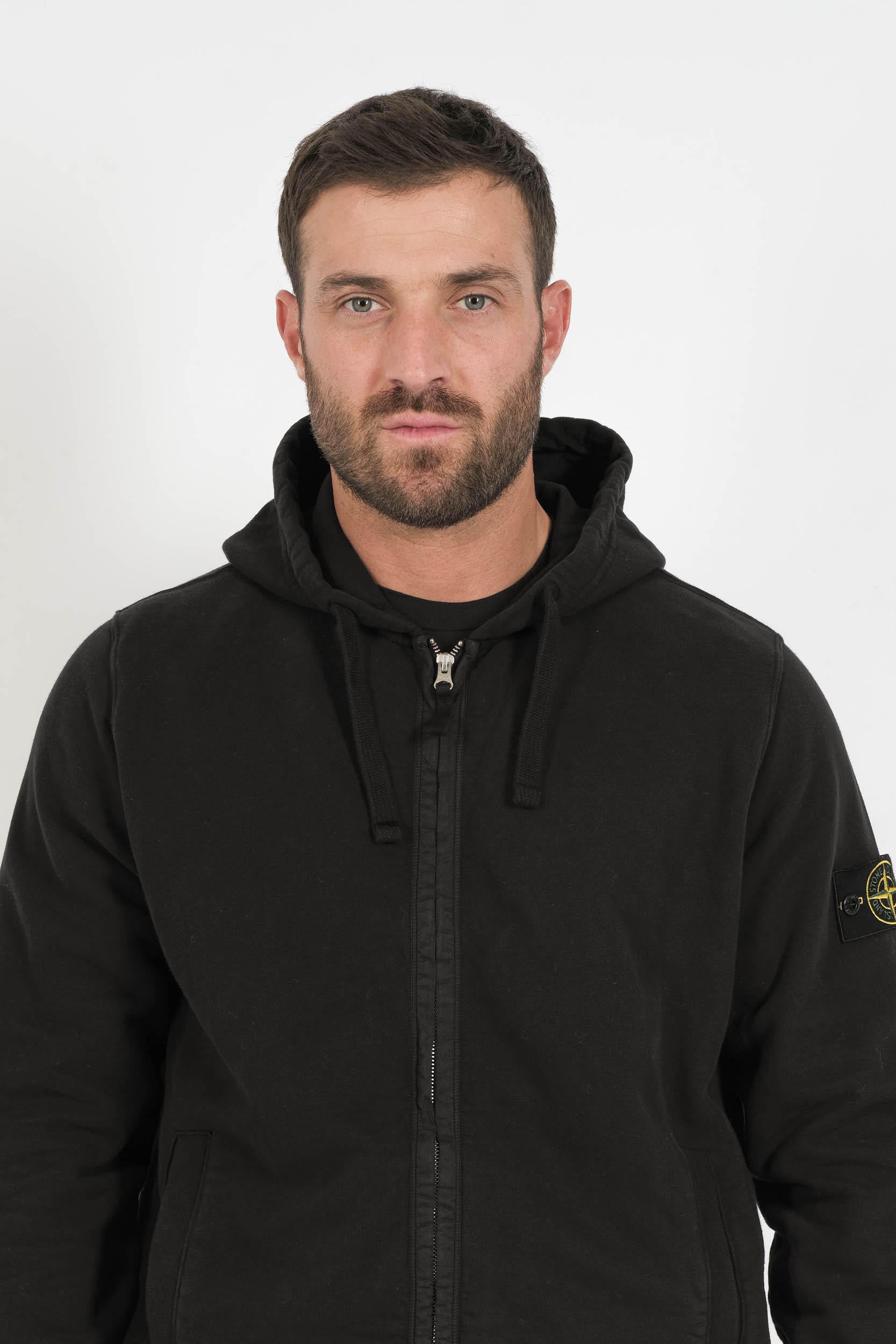 VESTE A CAPUCHE ZIPE STONE ISLAND 6100067-V0029