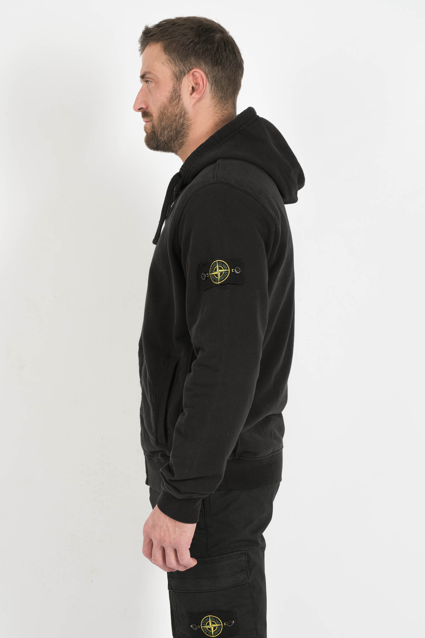 VESTE A CAPUCHE ZIPE STONE ISLAND 6100067-V0029
