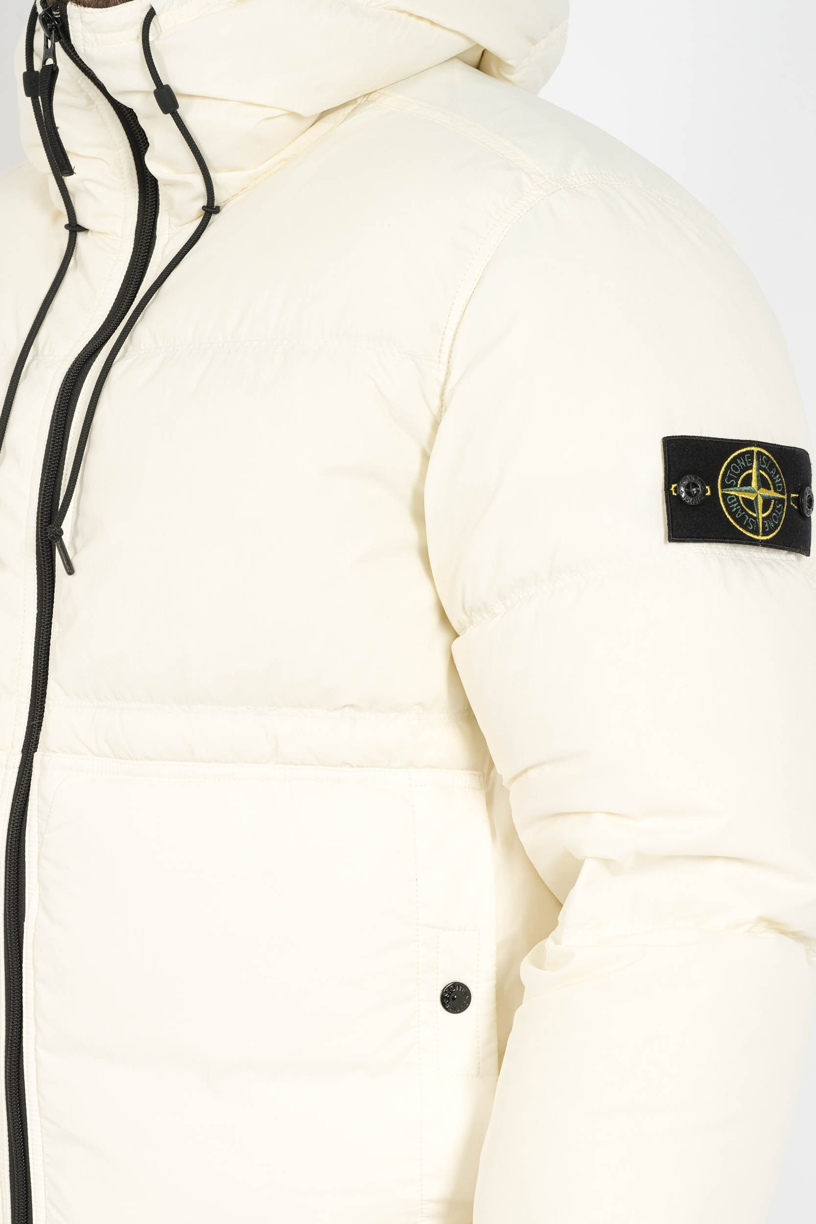 DOUDOUNE STONE ISLAND CREME 4100019-V0093