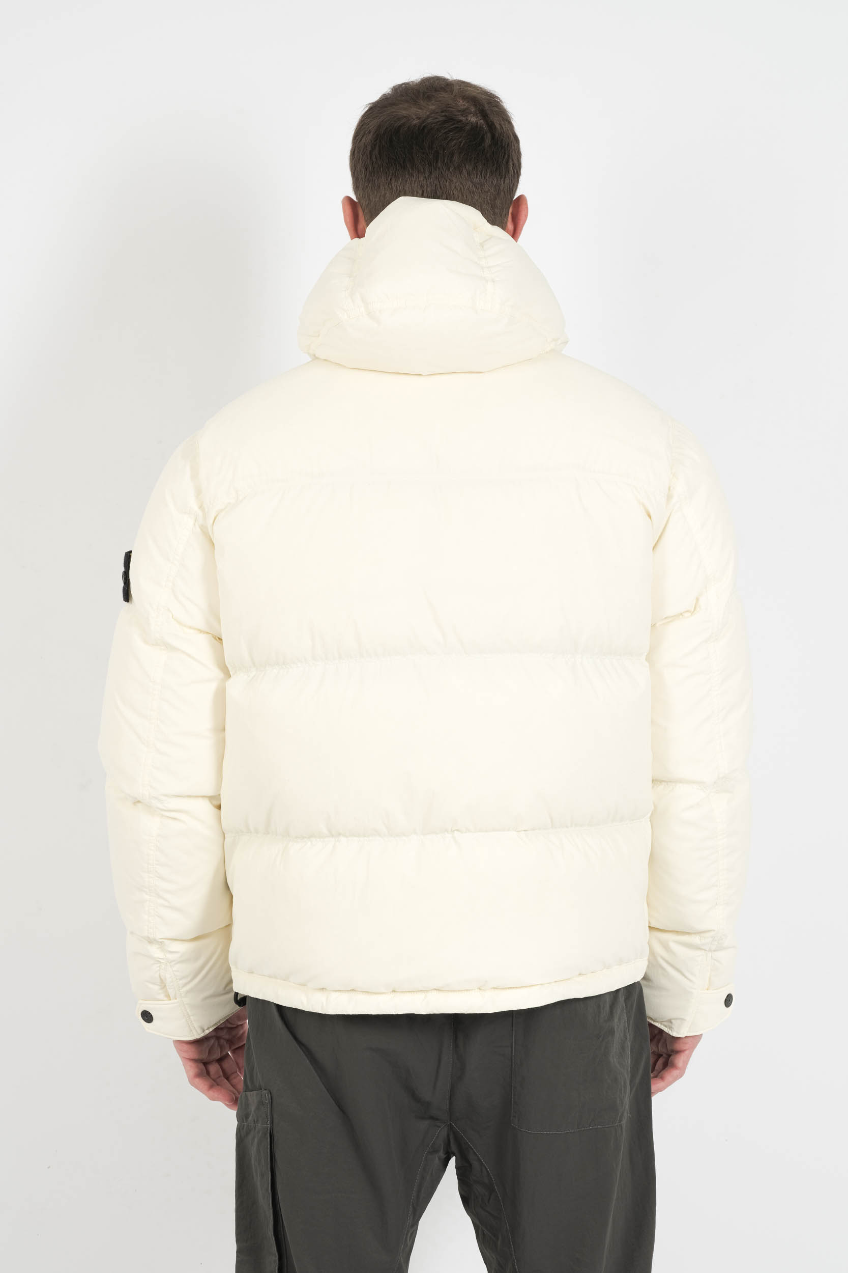 DOUDOUNE STONE ISLAND CREME 4100019-V0093