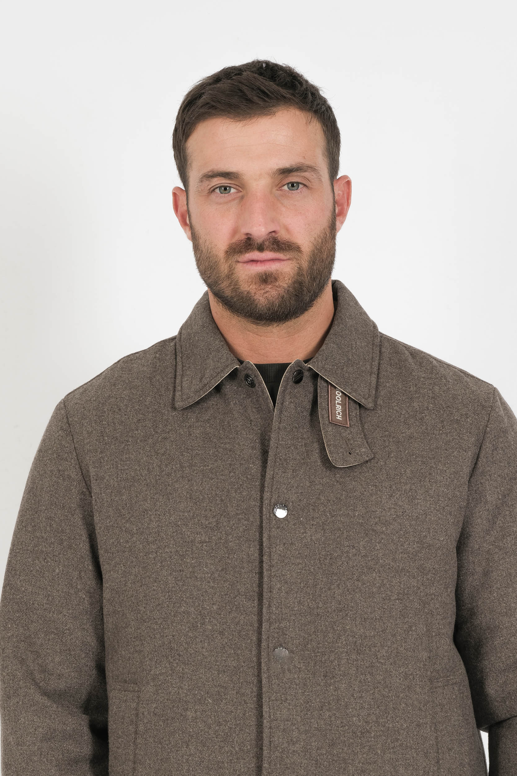 SUR-CHEMISE WOOLRICH MATELASEE BEIGE CHINE WOS2019-7425