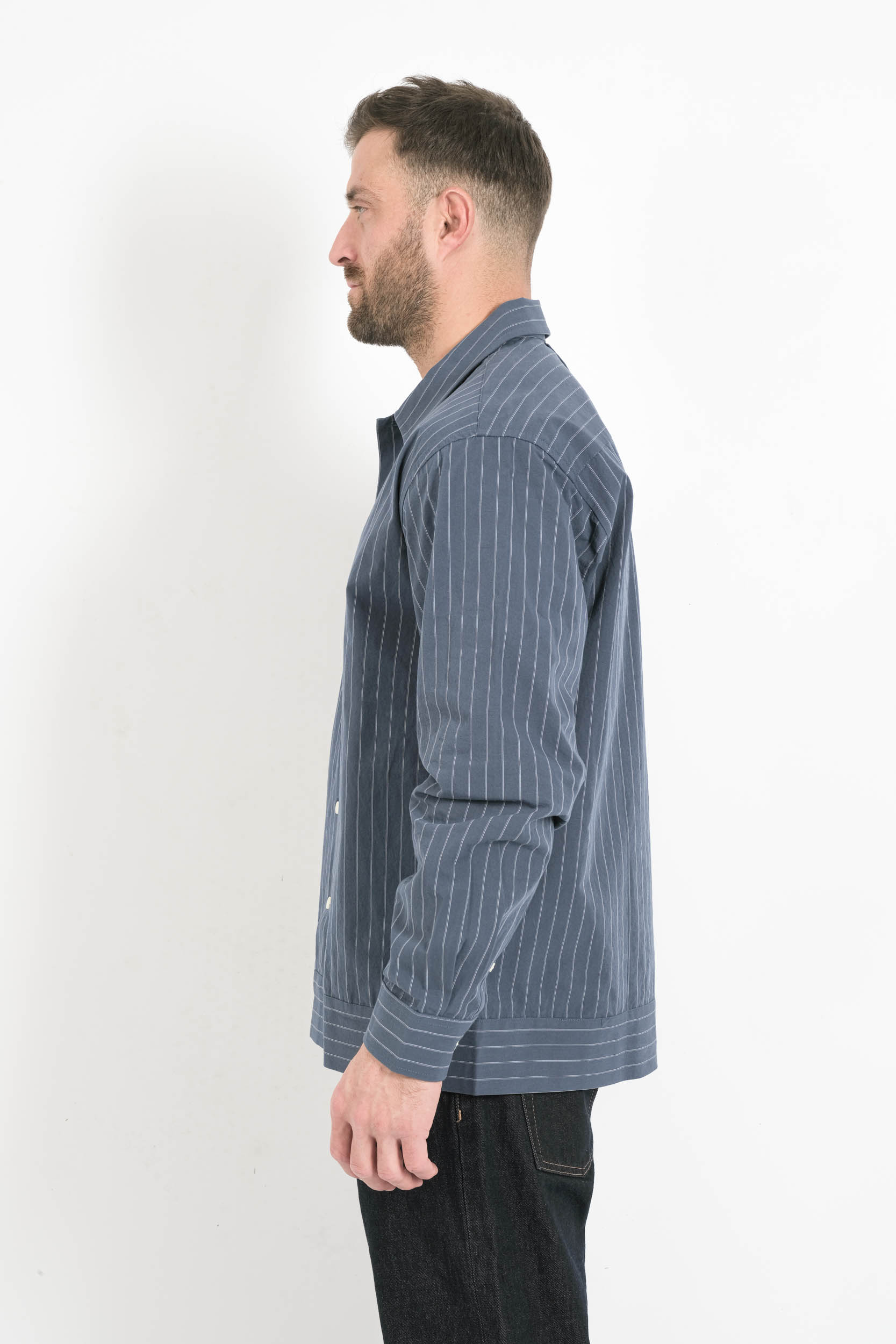  Image du produit CHEMISE RAYEE NN.07 BLEU REED-720 - 6