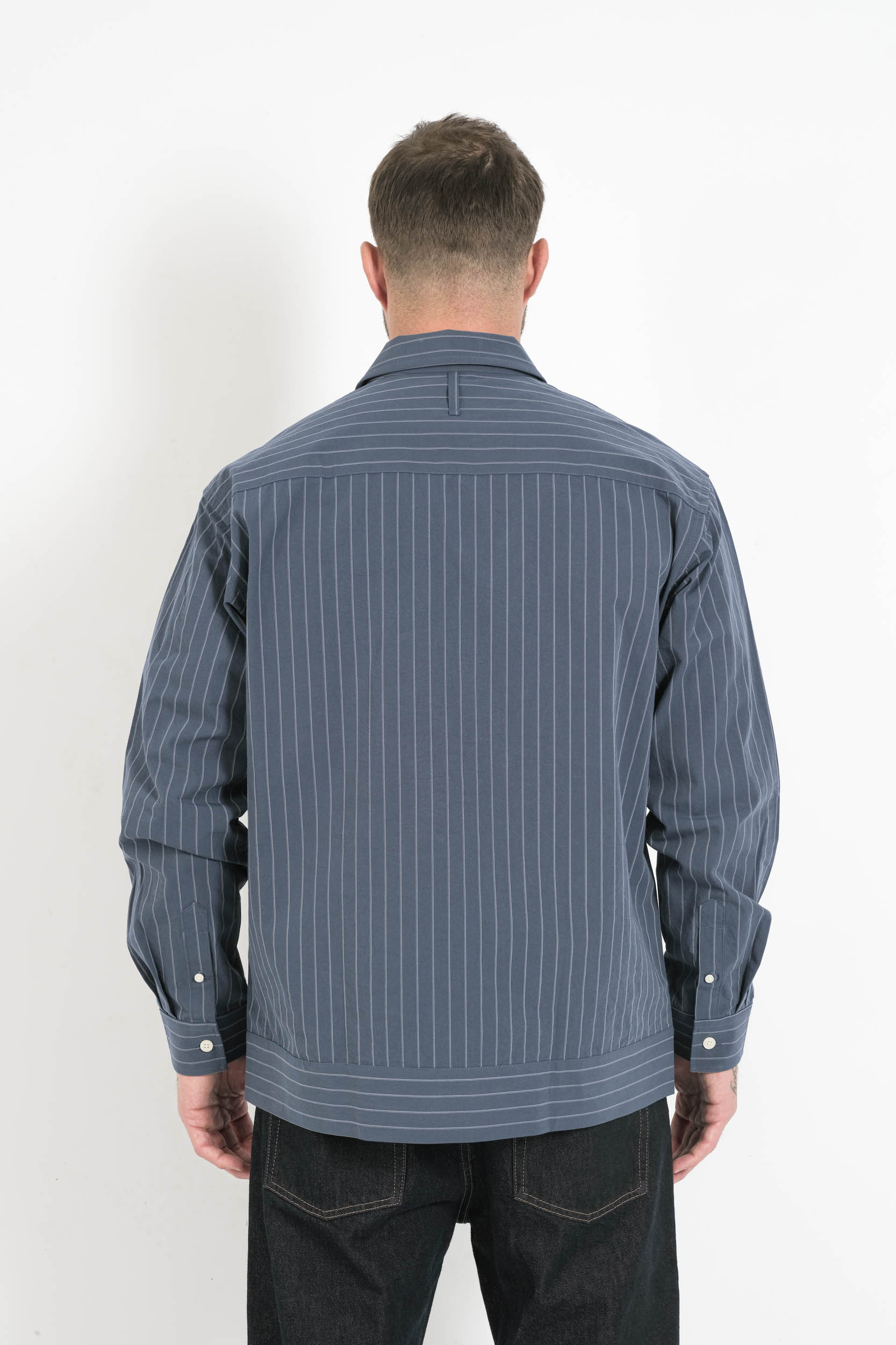  Image du produit CHEMISE RAYEE NN.07 BLEU REED-720 - 7