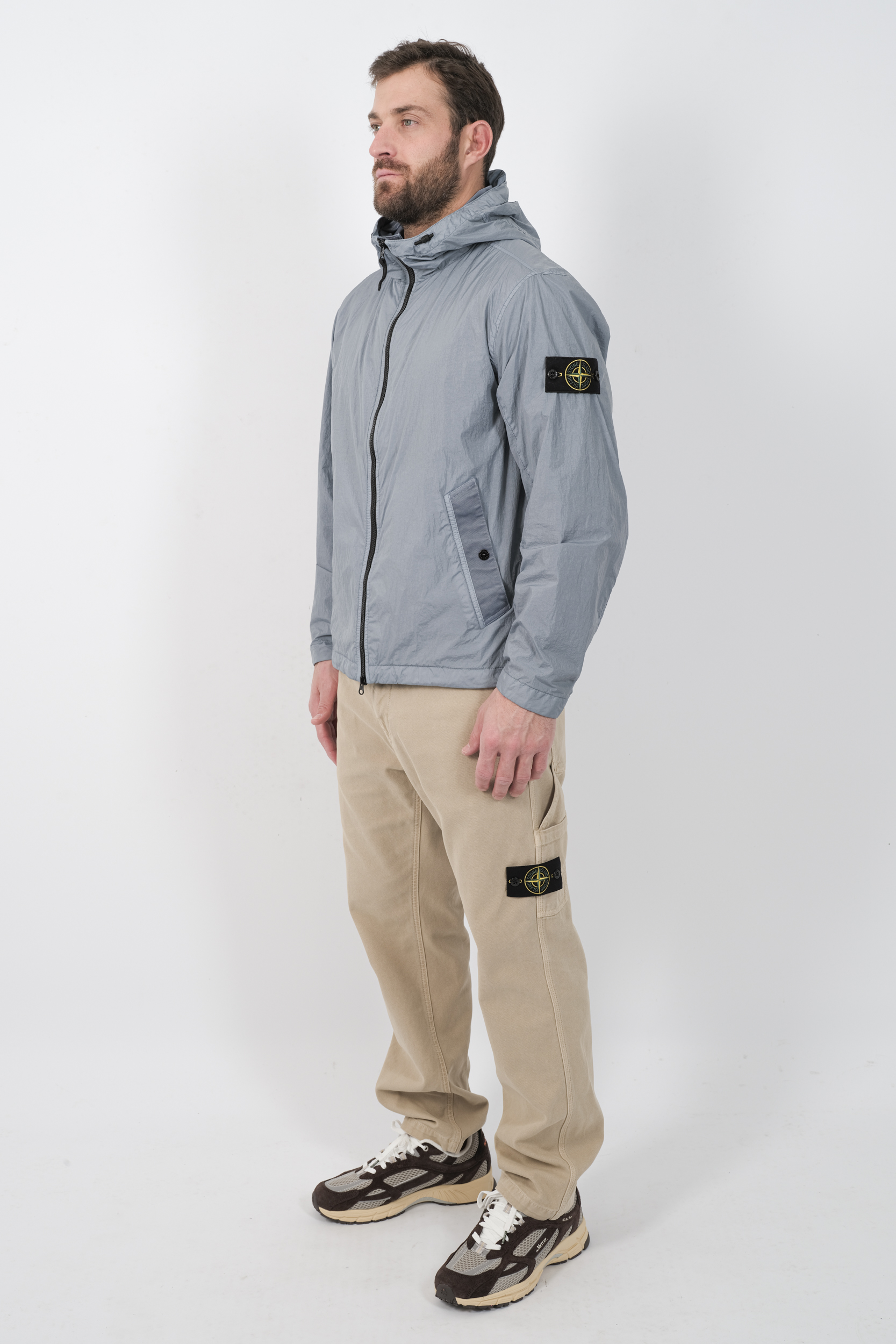 BLOUSON STONE ISLAND BLEU 4100001-V0024