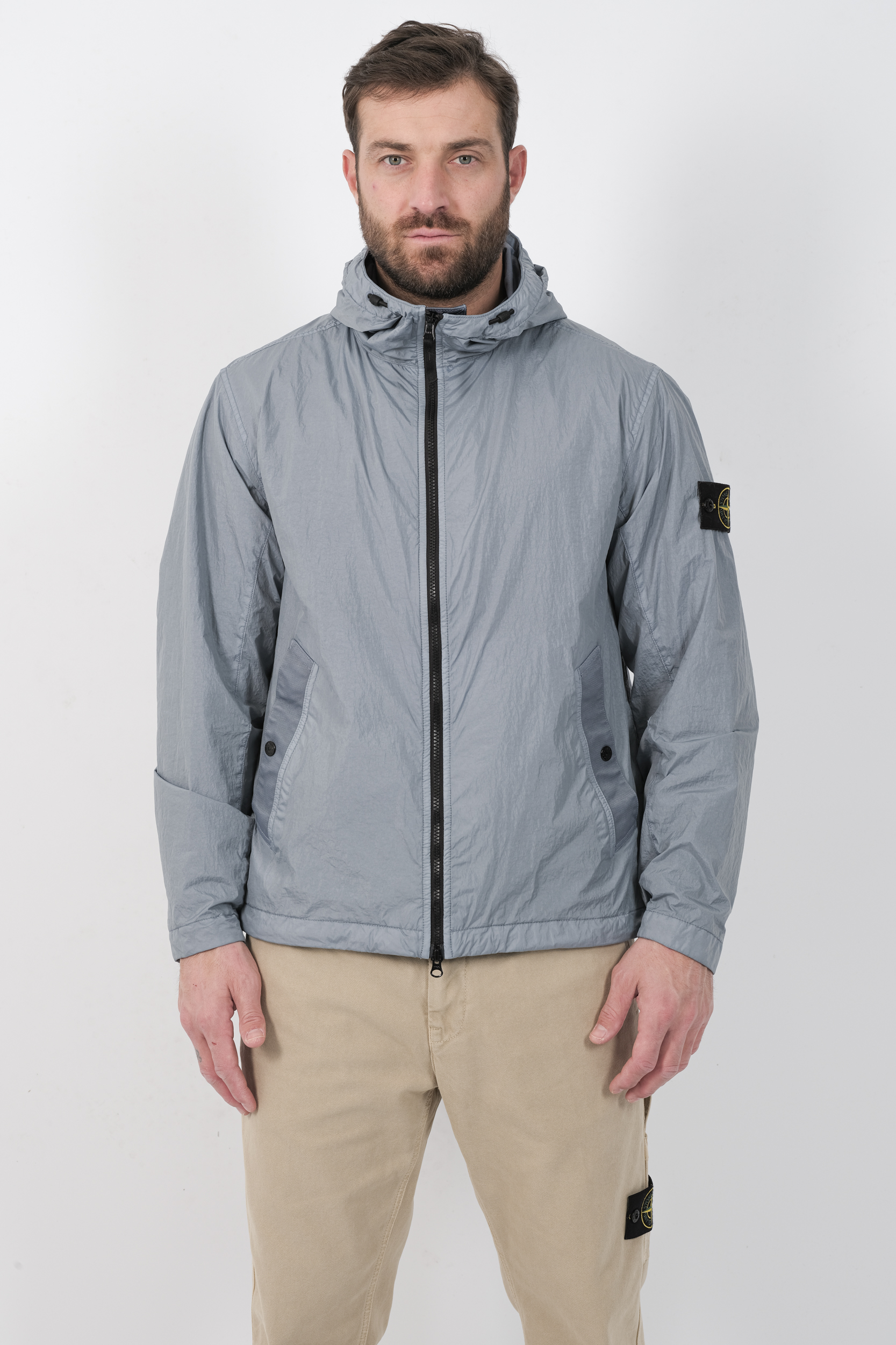 BLOUSON STONE ISLAND BLEU 4100001-V0024