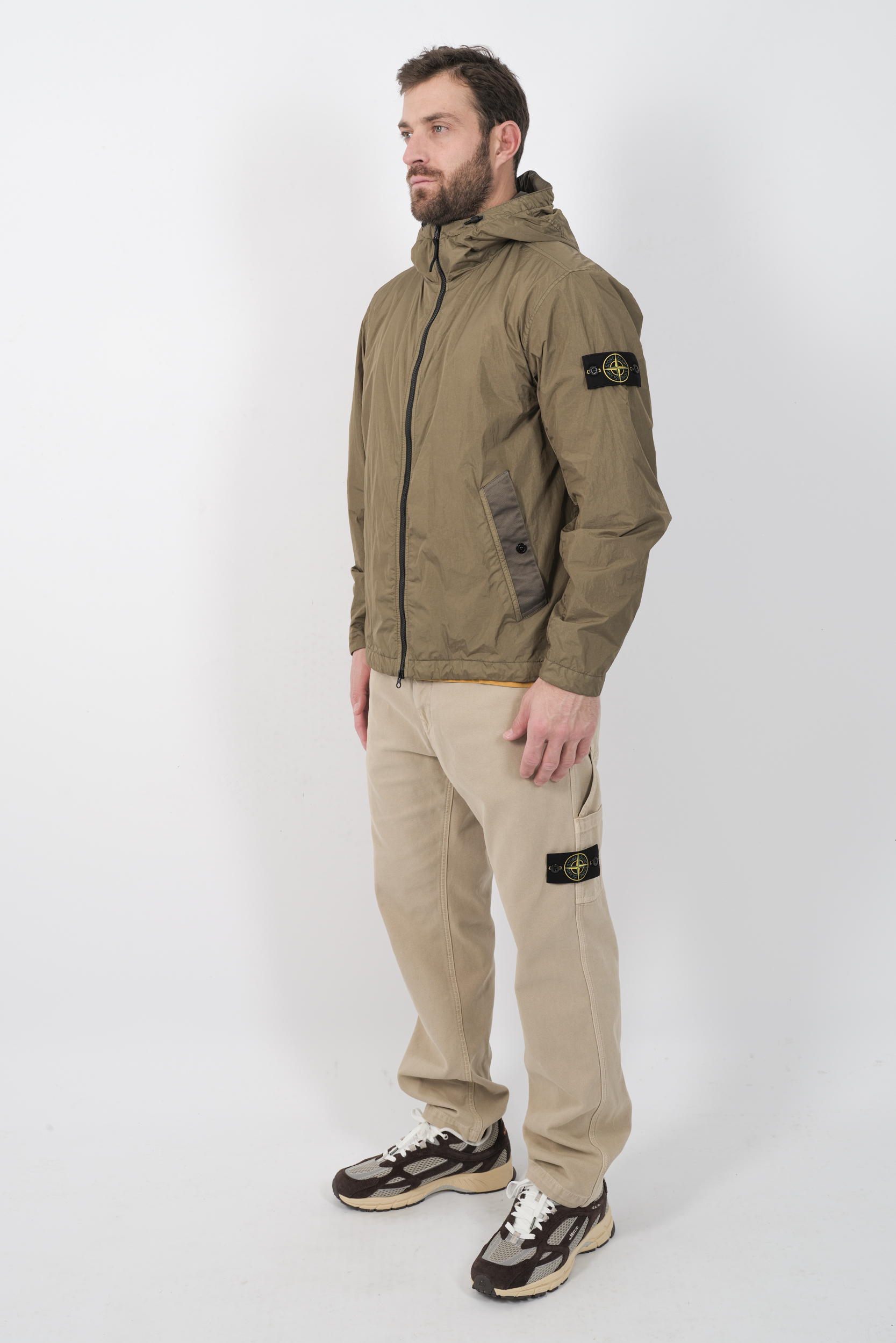 BLOUSON STONE ISLAND KAKI 4100001-V005G