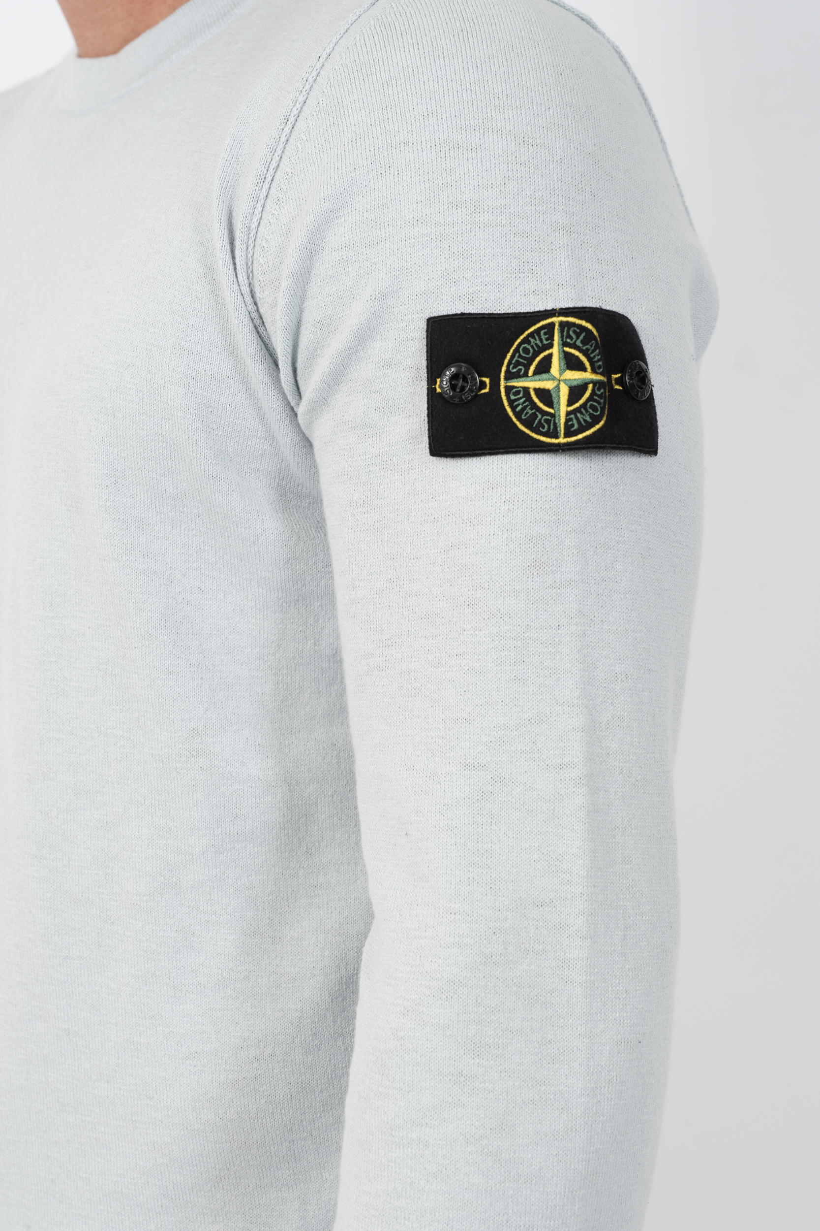  Image du produit PULL STONE ISLAND BLEU CIEL 5100052-V0041 - 7