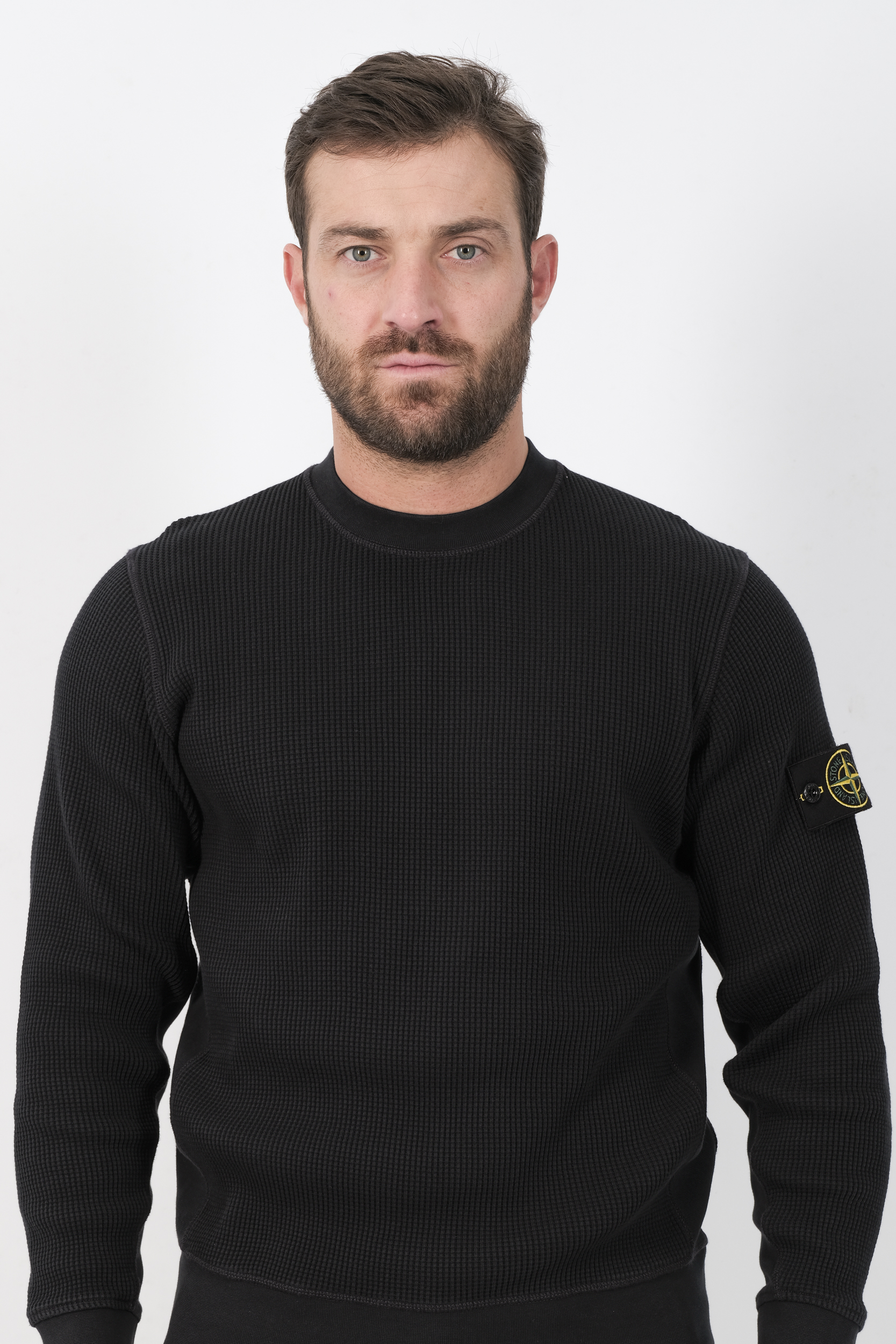 PULL STONE ISLAND NOIR 6100011-V0029