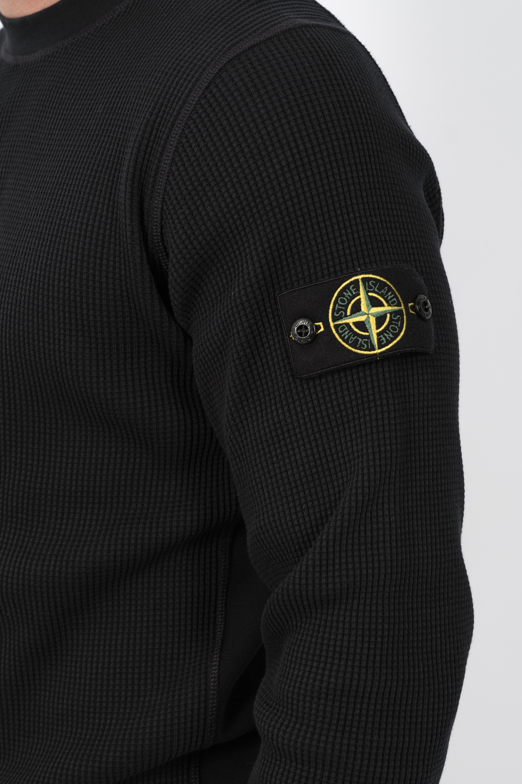 PULL STONE ISLAND NOIR 6100011-V0029