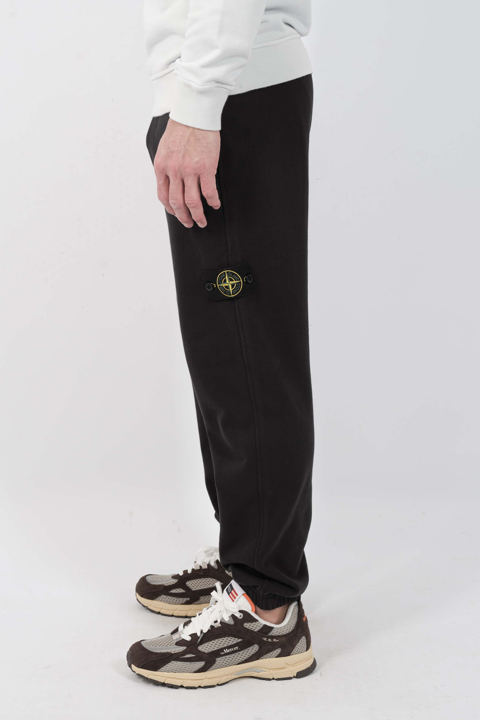  Image du produit BAS DE SURVETEMENT STONE ISLAND NOIR 6200004-V0029 - 4