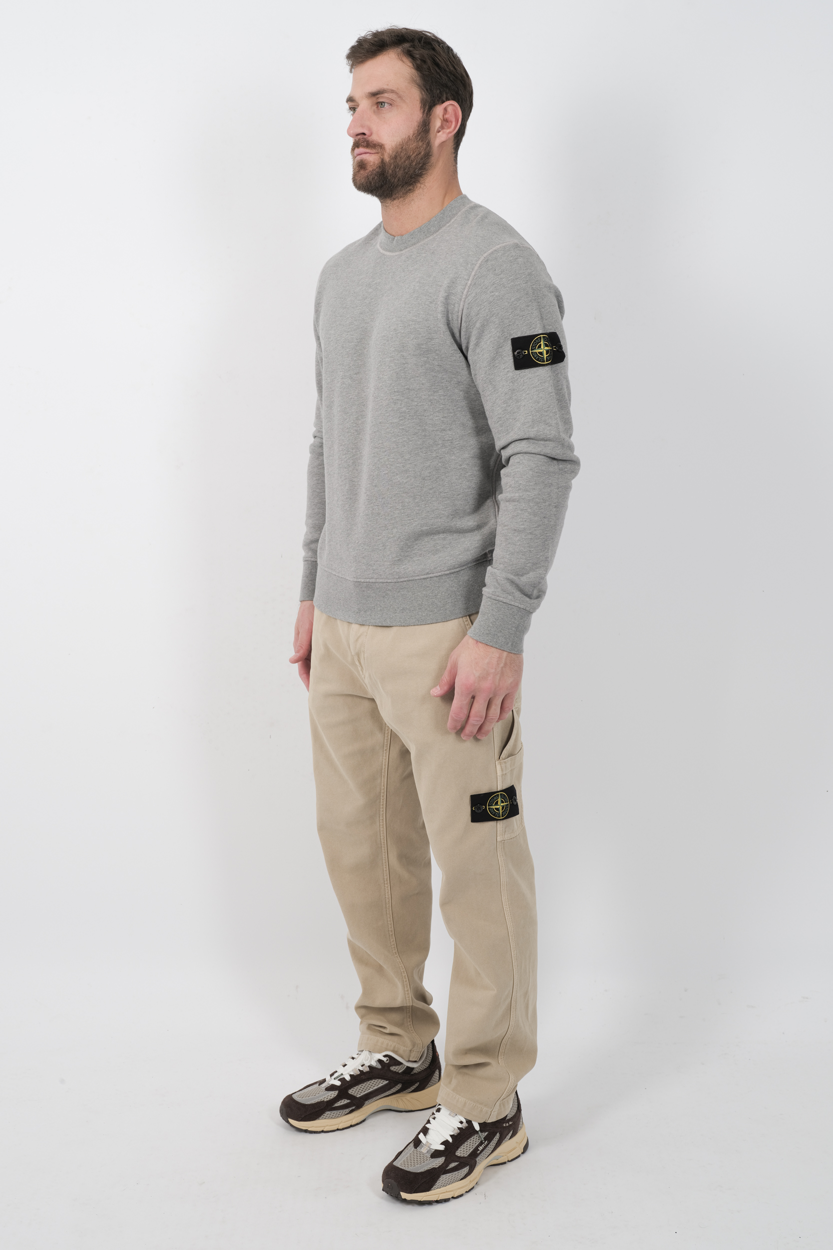  Image du produit SWEAT STONE ISLAND GRIS 6100060-V0M64 - 3