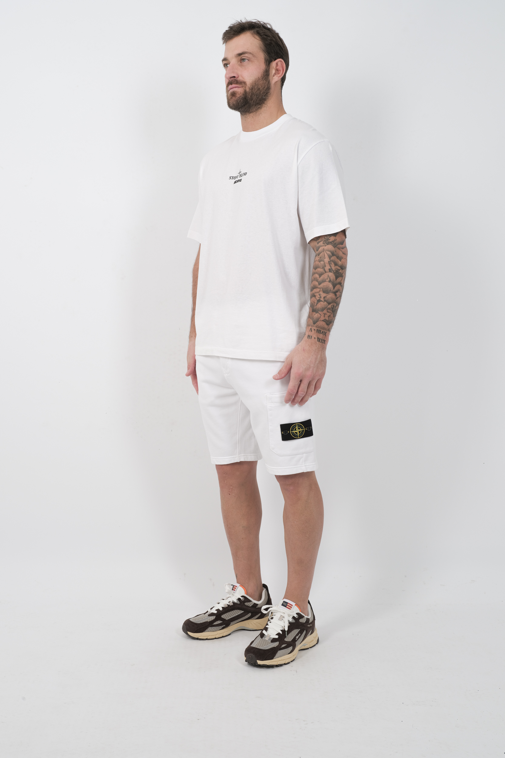  Image du produit SHORT STONE ISLAND BLANC 6200011-V0001 - 3