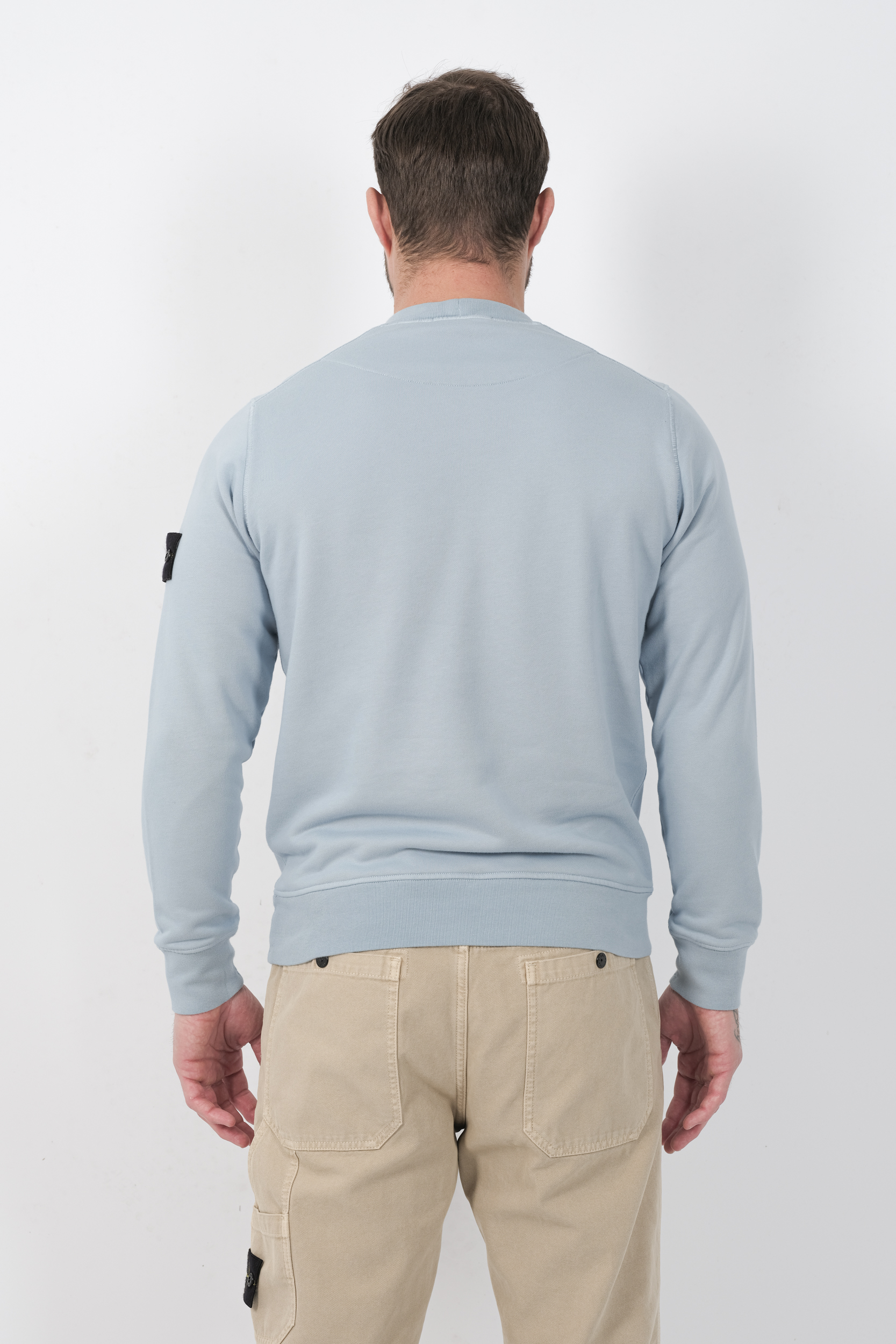  Image du produit SWEAT STONE ISLAND BLEU CIEL 6100060-V004A - 6