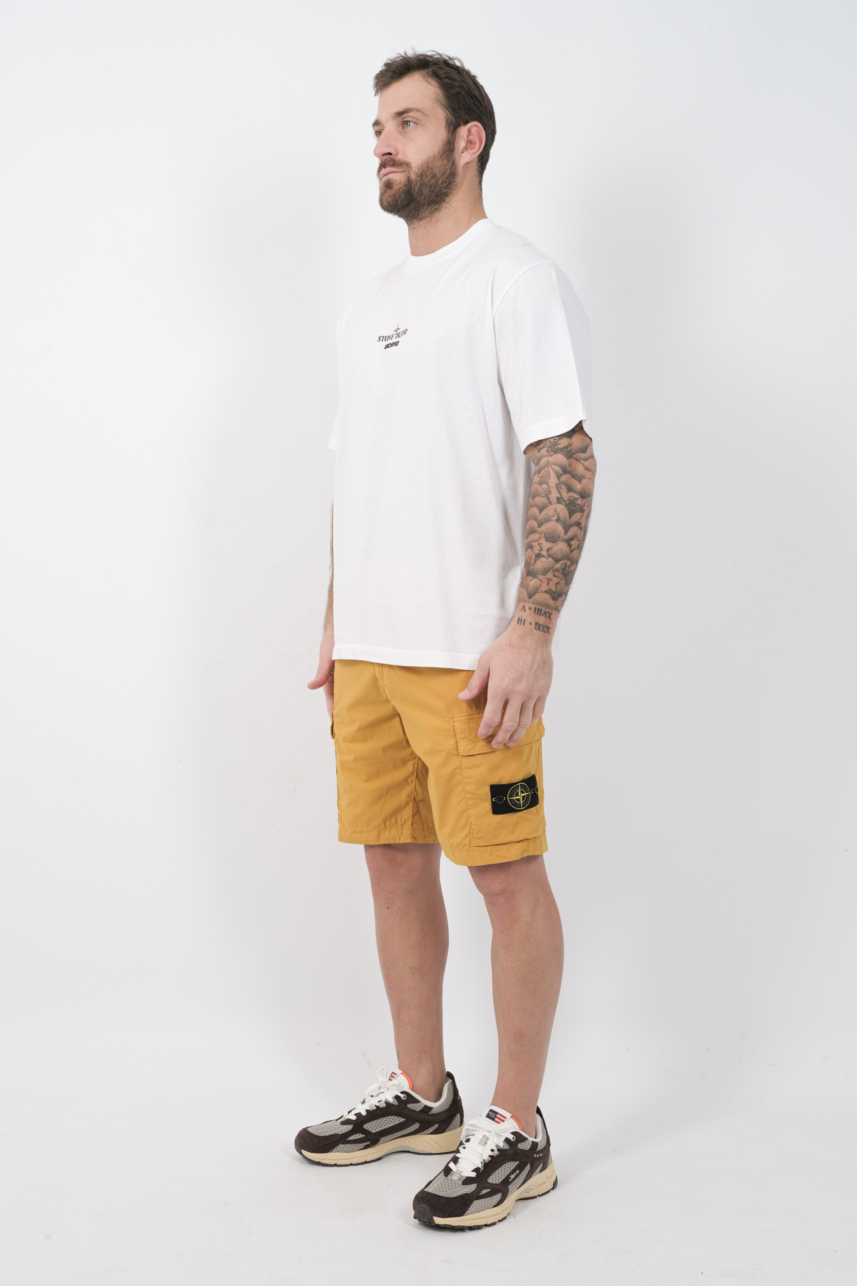  Image du produit SHORT STONE ISLAND SAFRAN 100020-V0034 - 3