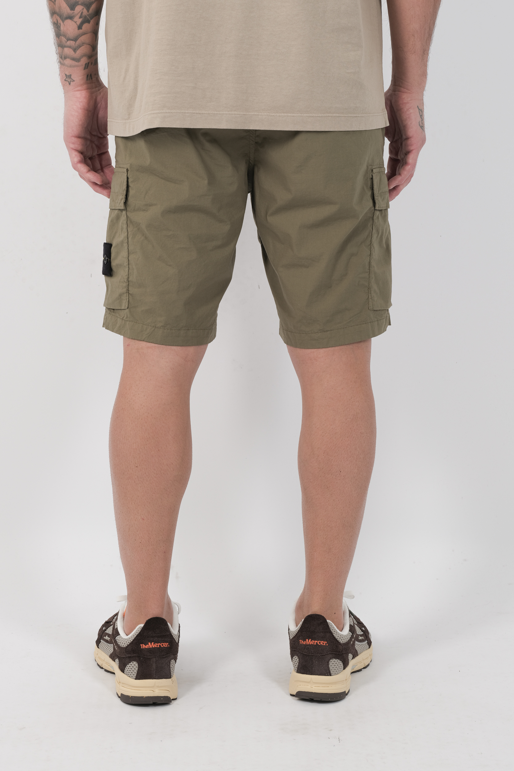 SHORT STONE ISLAND KAKI 100020-V005G