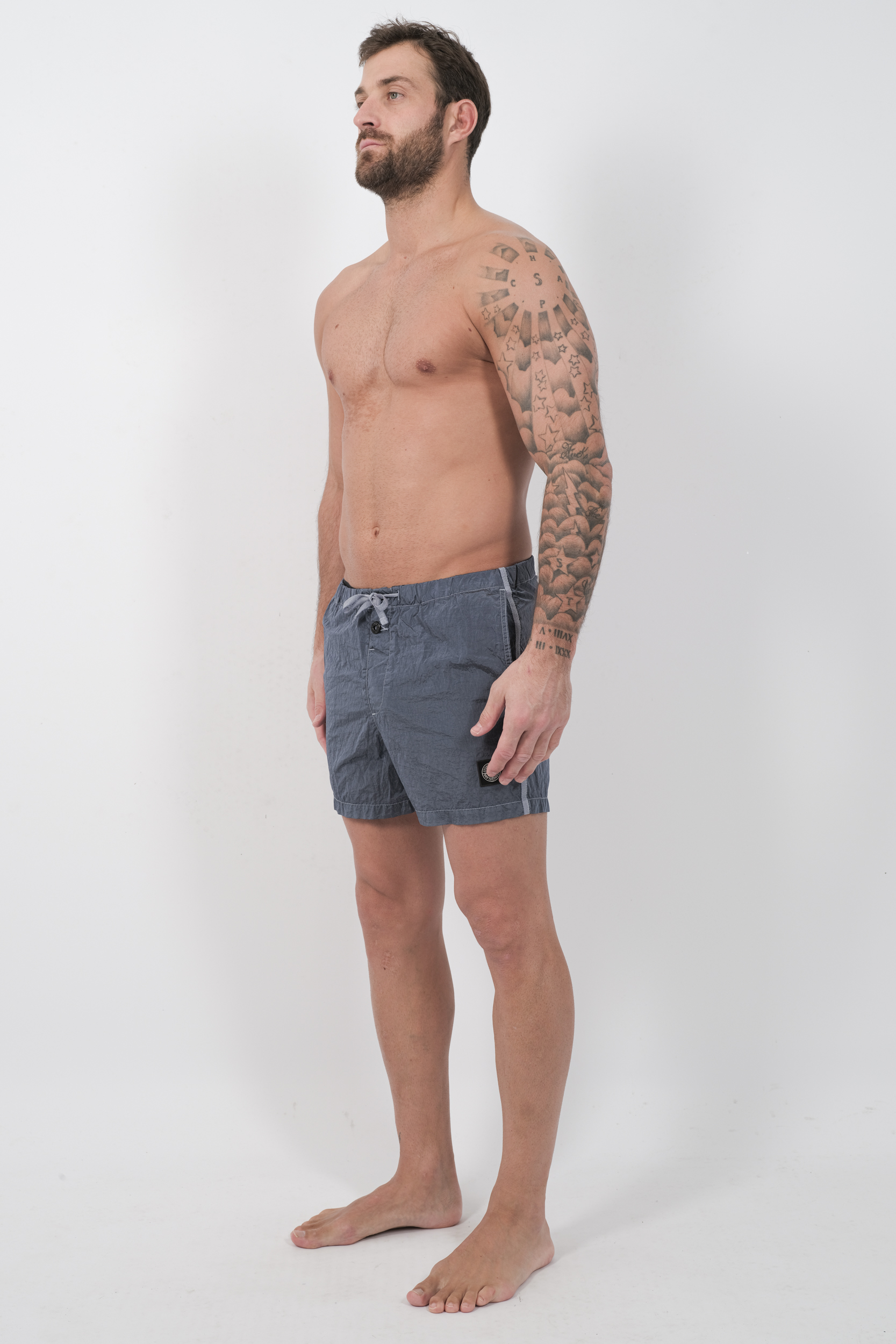 MAILLOT DE BAIN STONE ISLAND BLEU 100003-V0024