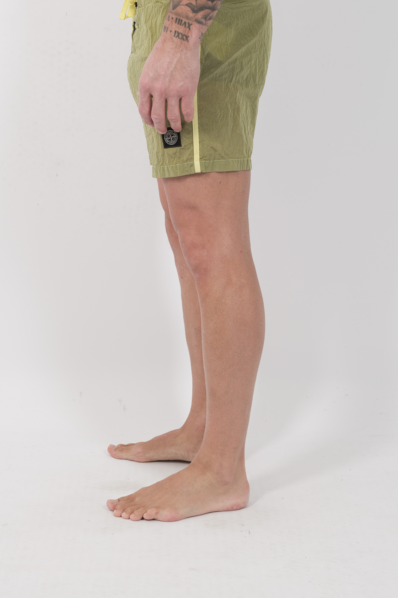 MAILLOT DE BAIN STONE ISLAND JAUNE 100003-V0031