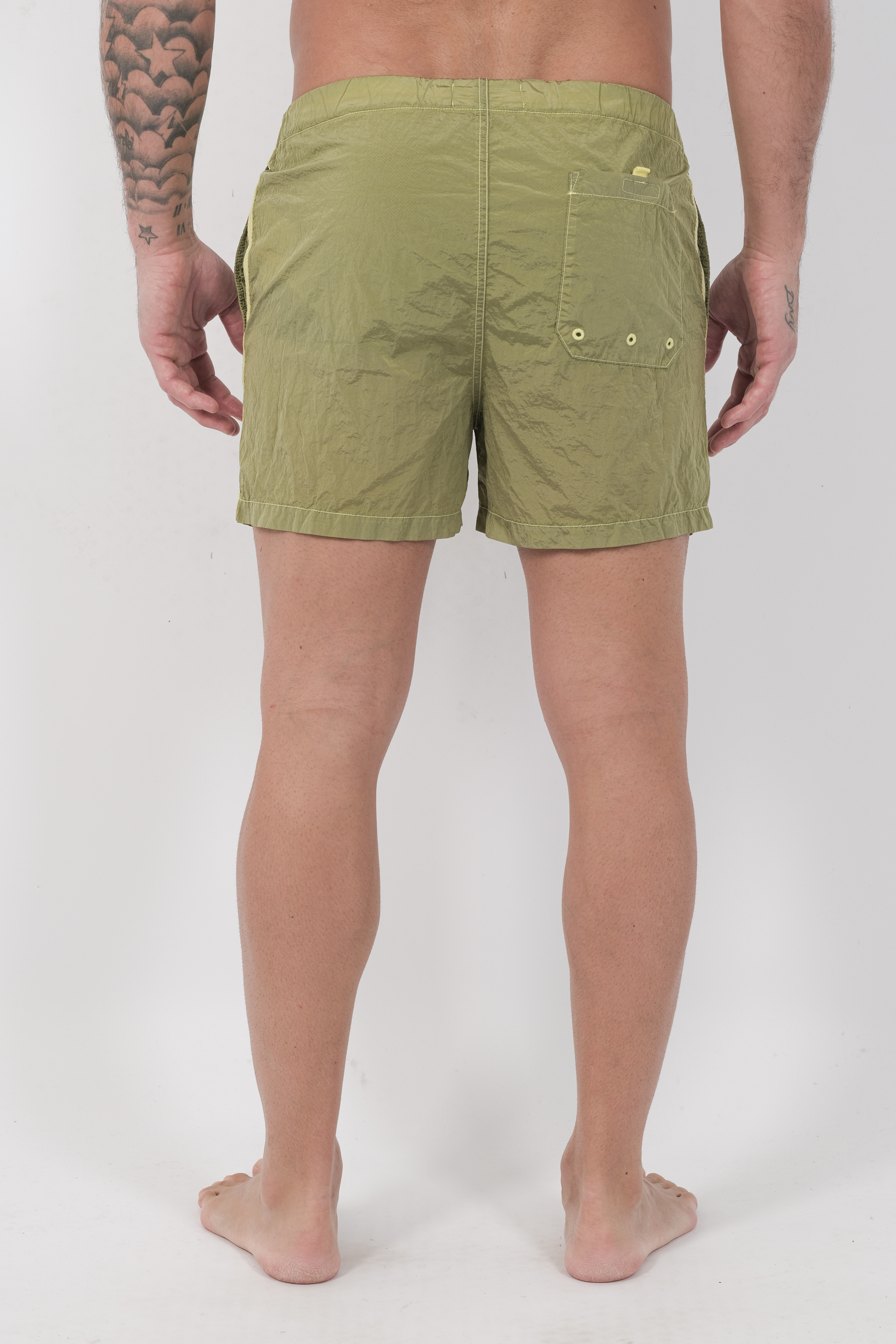 MAILLOT DE BAIN STONE ISLAND JAUNE 100003-V0031