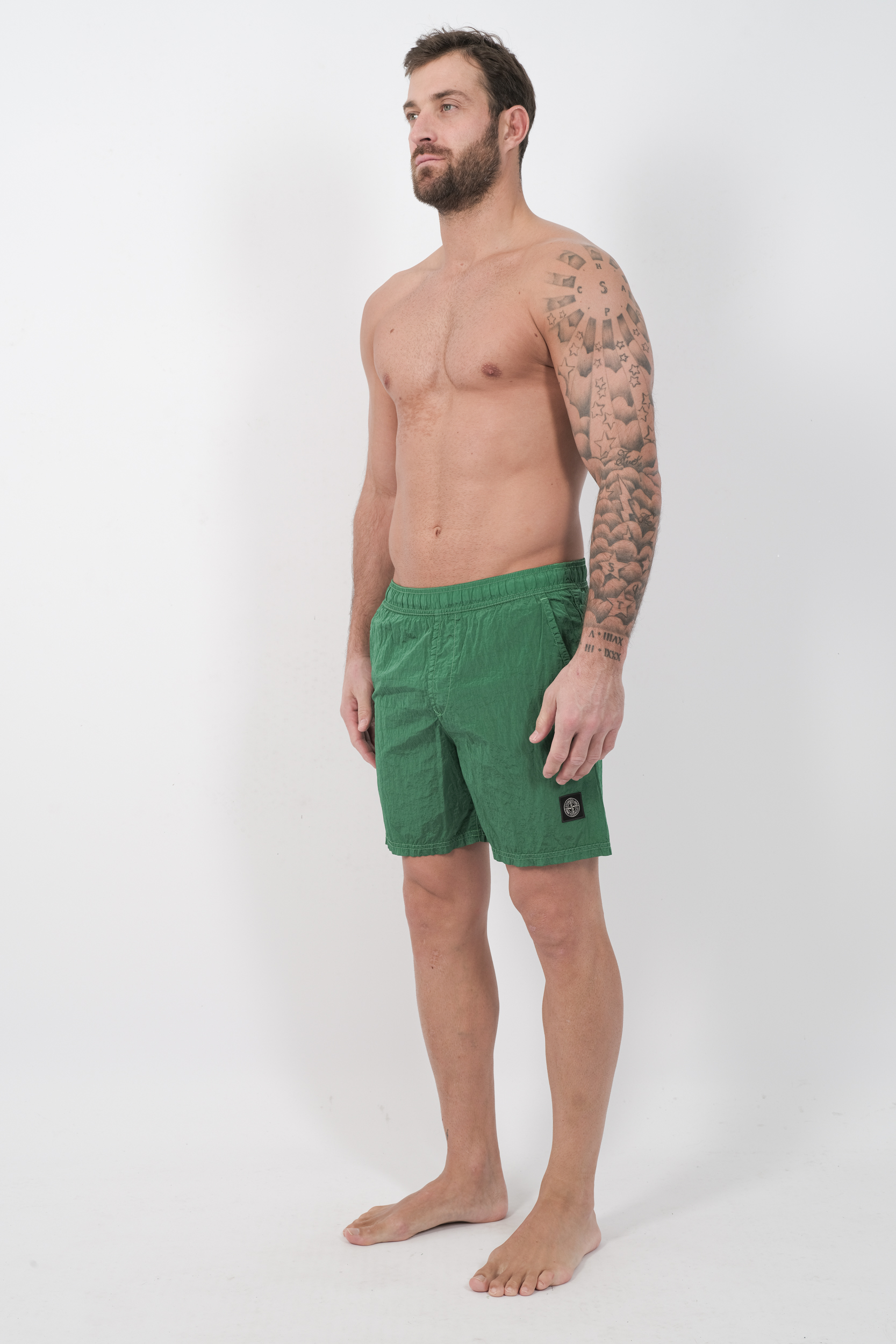 MAILLOT DE BAIN STONE ISLAND VERT 100004-V005H