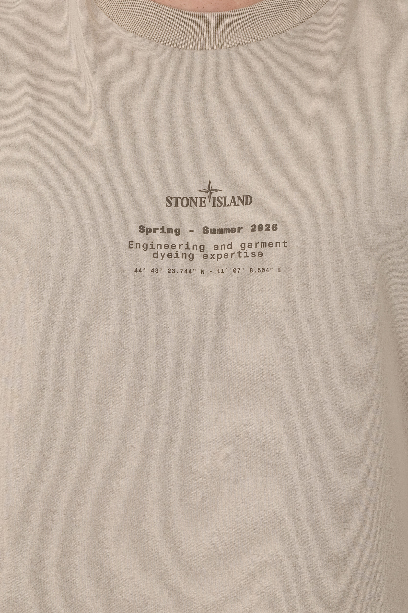 TEE-SHIRT STONE ISLAND BEIGE 2100001-V009A