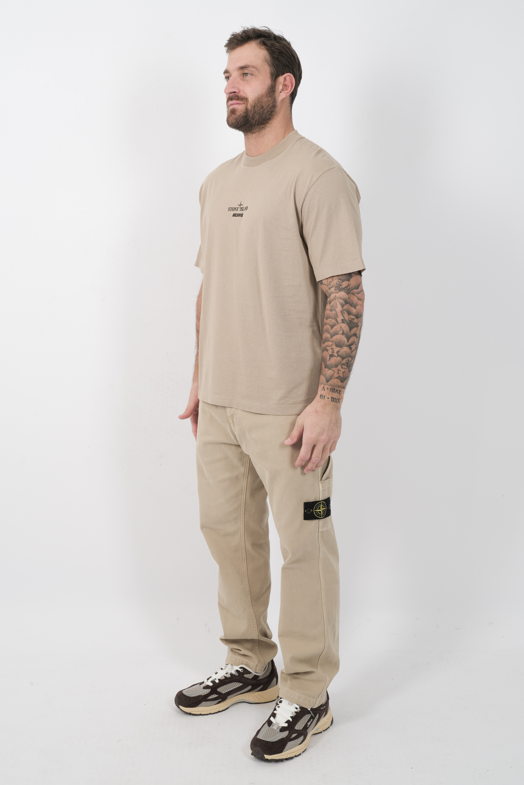  Image du produit TEE-SHIRT STONE ISLAND BEIGE 2100023-V009A - 3
