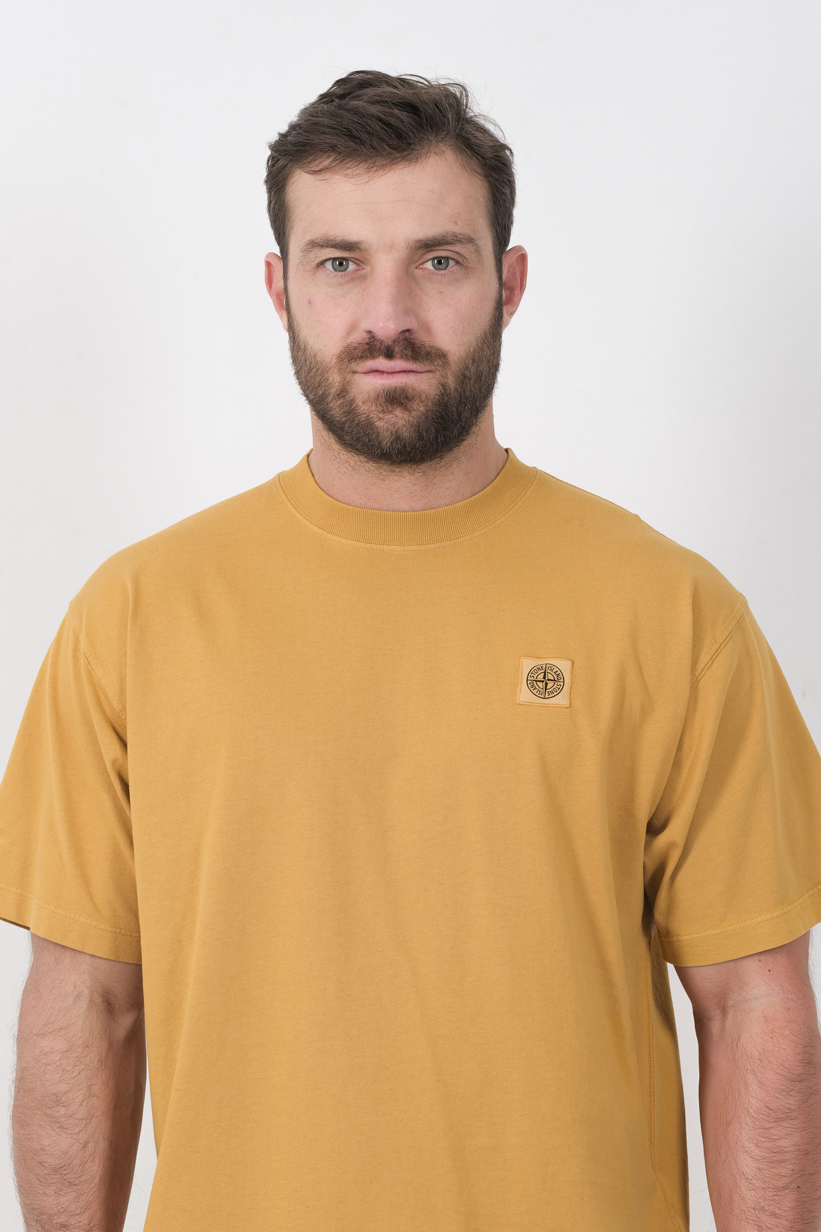 TEE-SHIRT STONE ISLAND SAFRAN 2100030-V0034