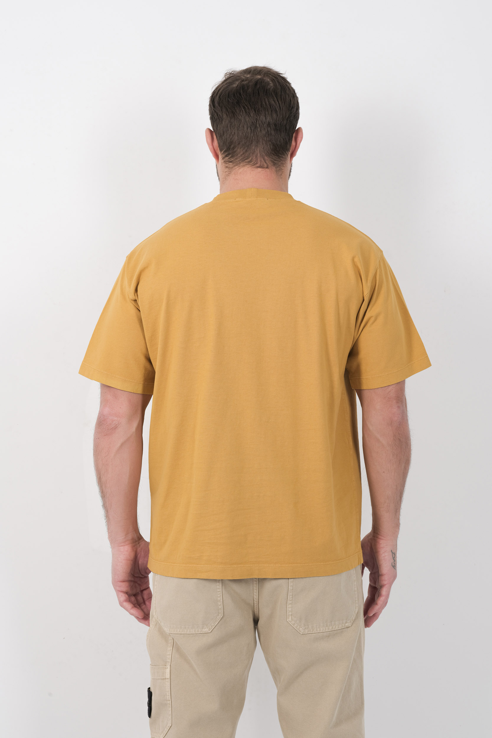 TEE-SHIRT STONE ISLAND SAFRAN 2100030-V0034