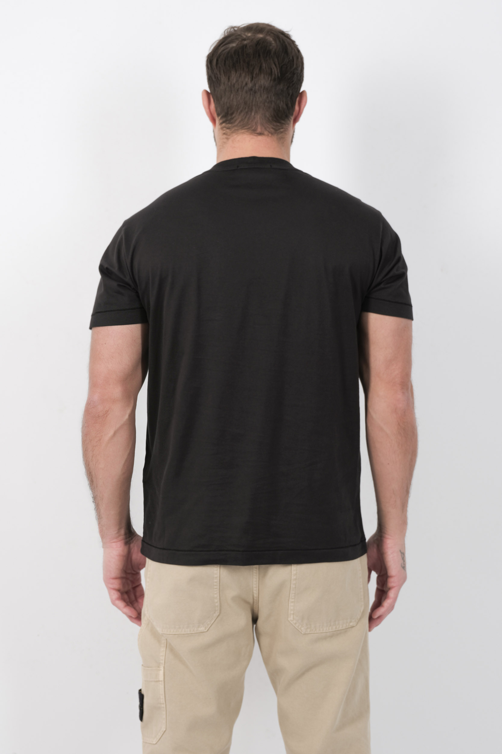 TEE-SHIRT STONE ISLAND NOIR 2100027-V0029