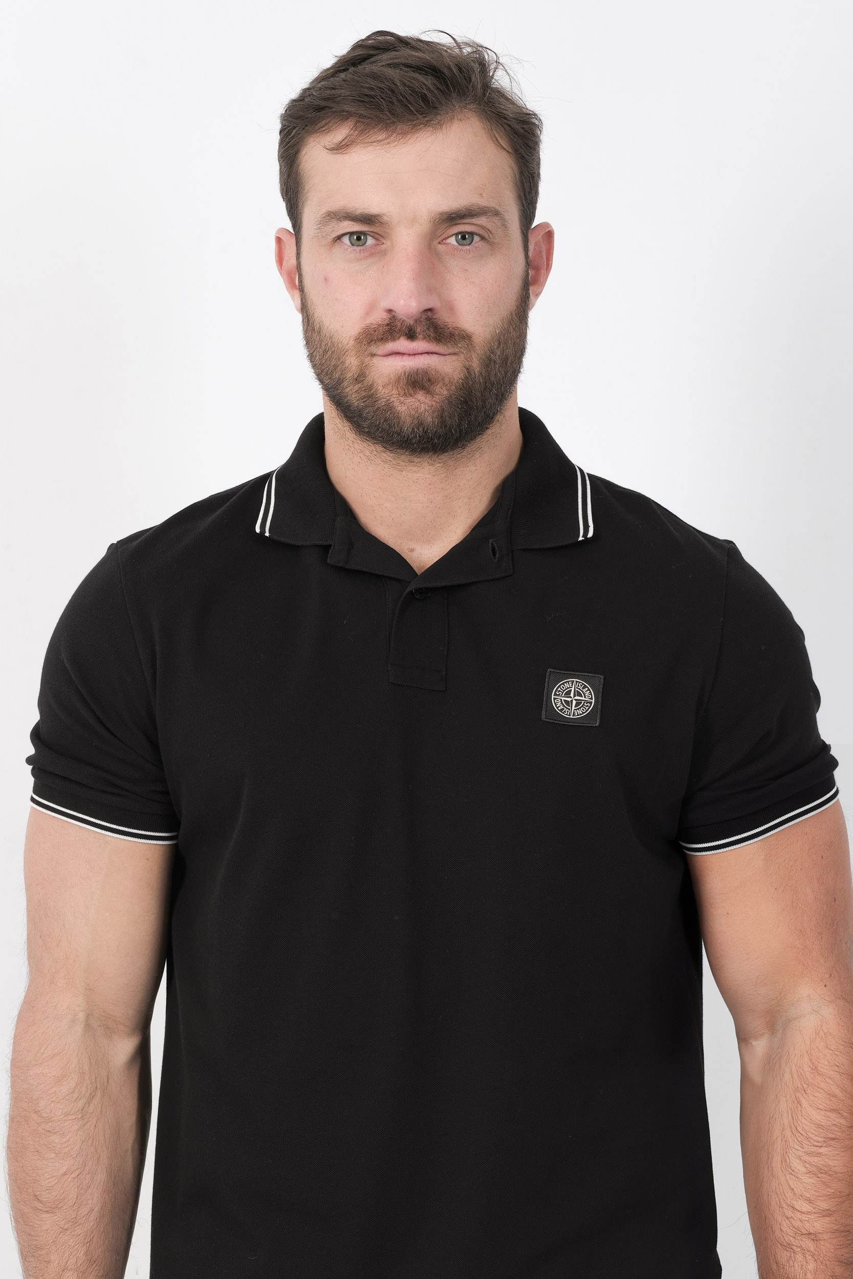  Image du produit POLO STONE ISLAND NOIR 2200010-V0029 - 4