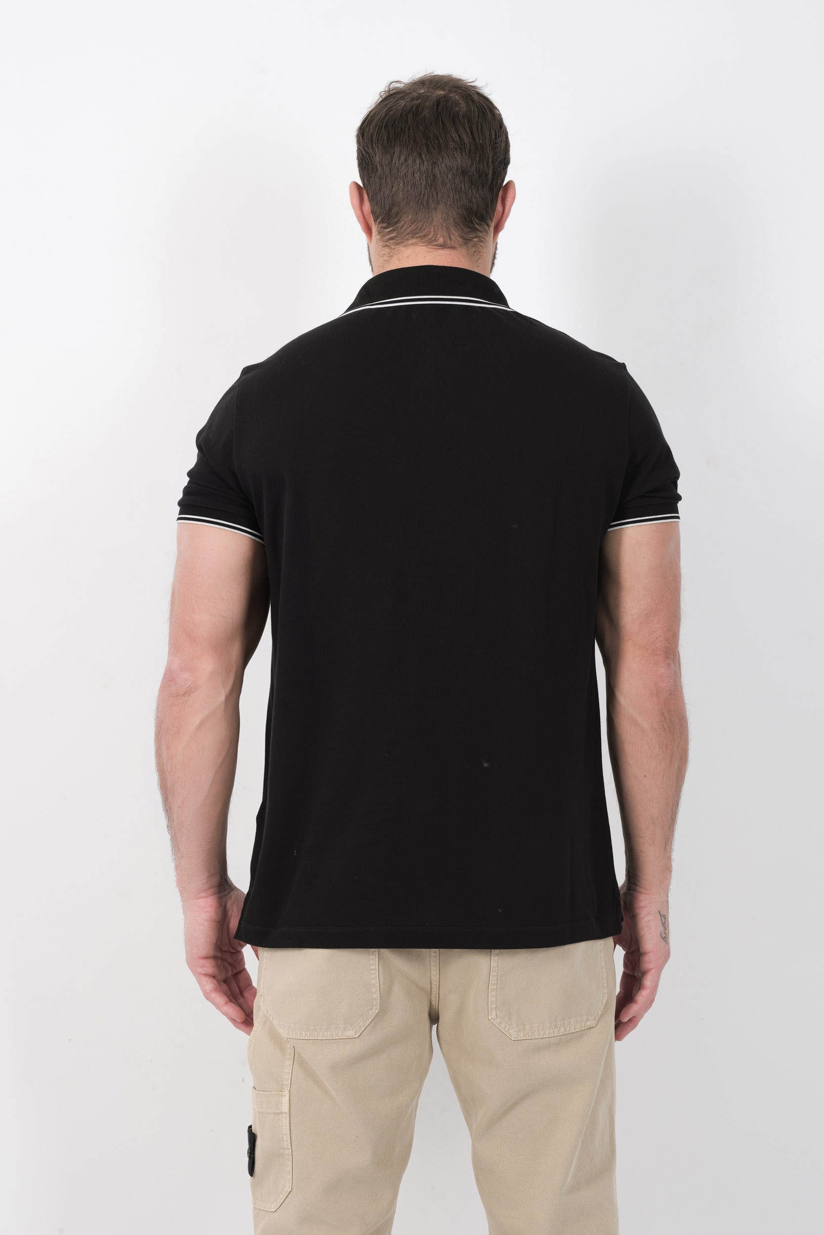 POLO STONE ISLAND NOIR 2200010-V0029