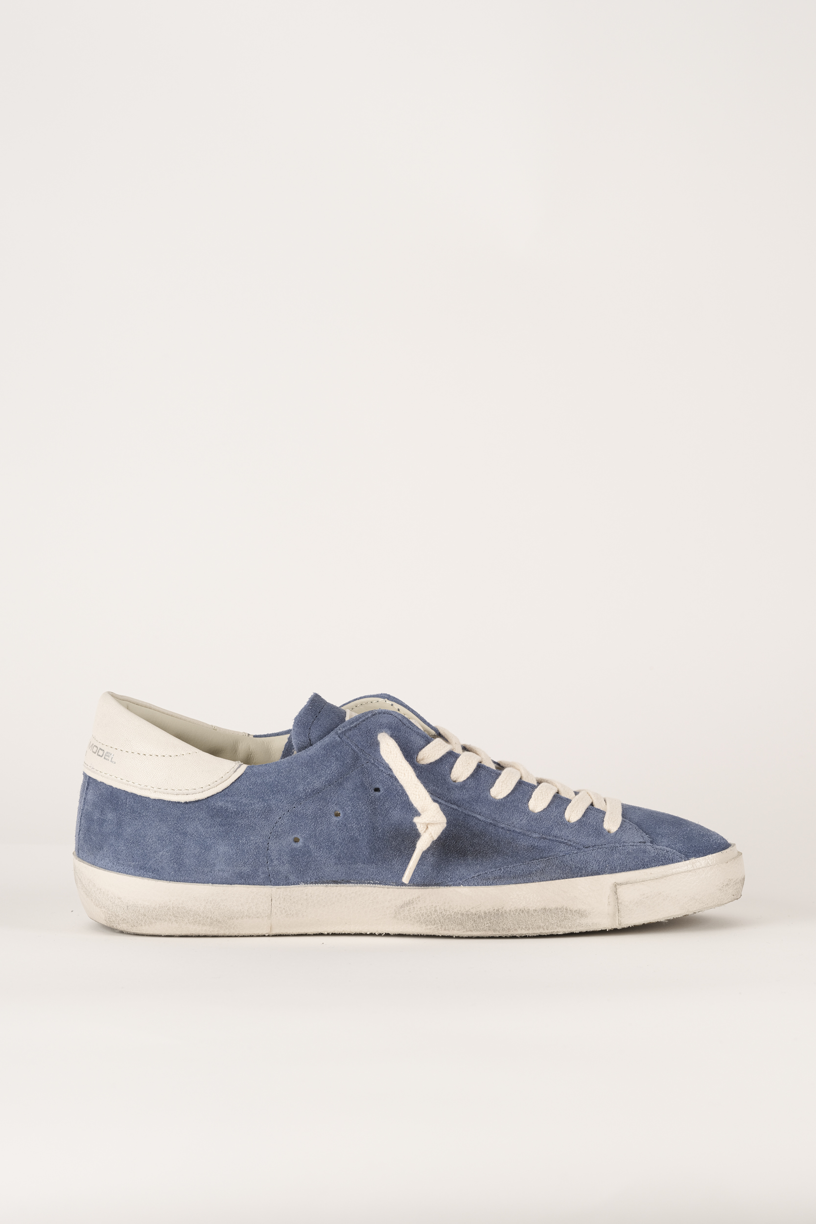  Image du produit BASKETS PHILIPPE MODEL DAIM MIXAGE BLEU PRLU-XS12 - 4