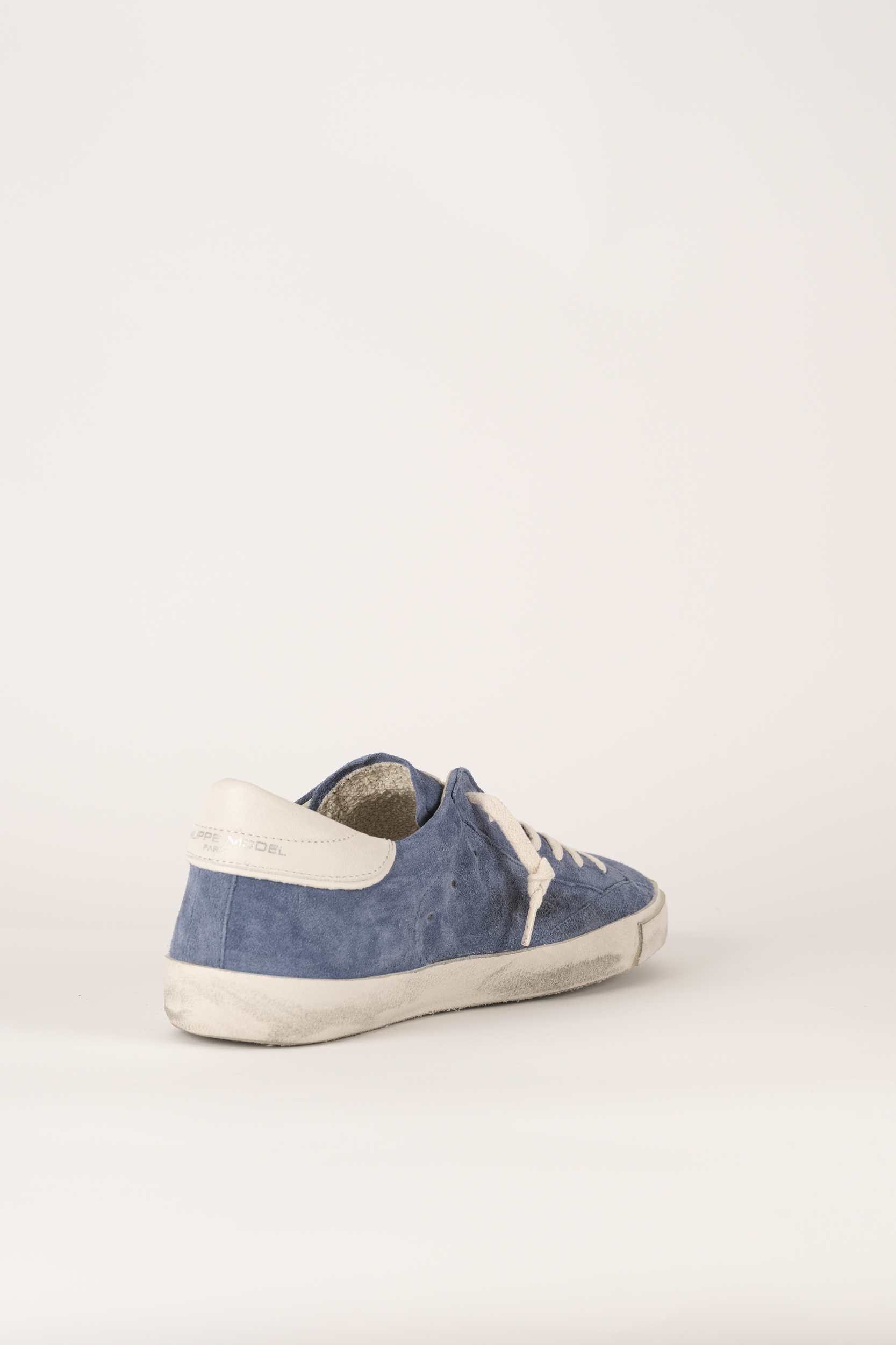 Image du produit BASKETS PHILIPPE MODEL DAIM MIXAGE BLEU PRLU-XS12 - 5