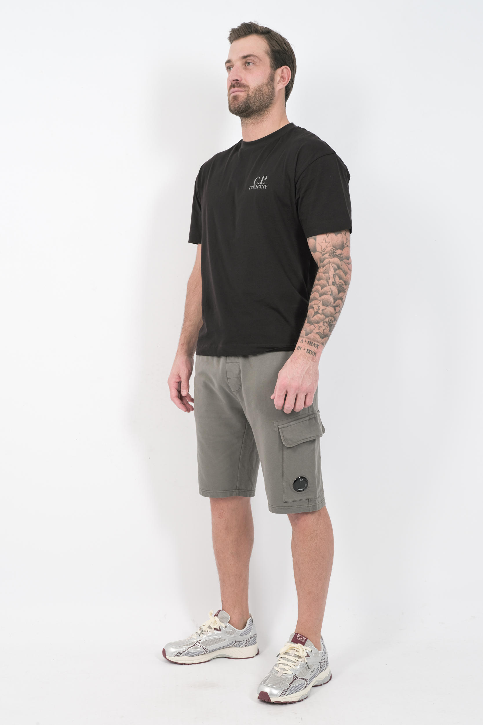 SHORT CP COMPANY GRIS B704A-921