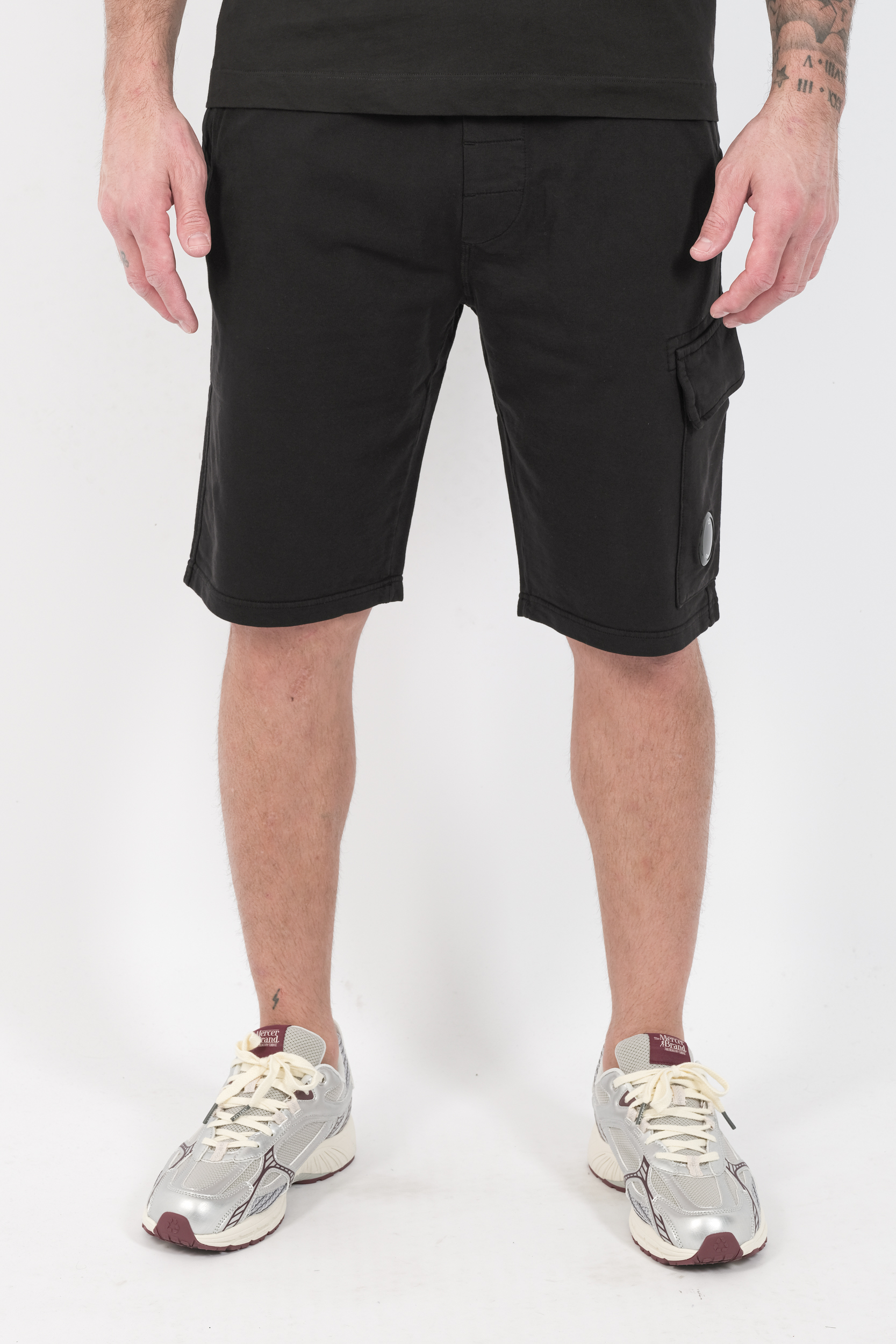 SHORT CP COMPANY NOIR B704A-999