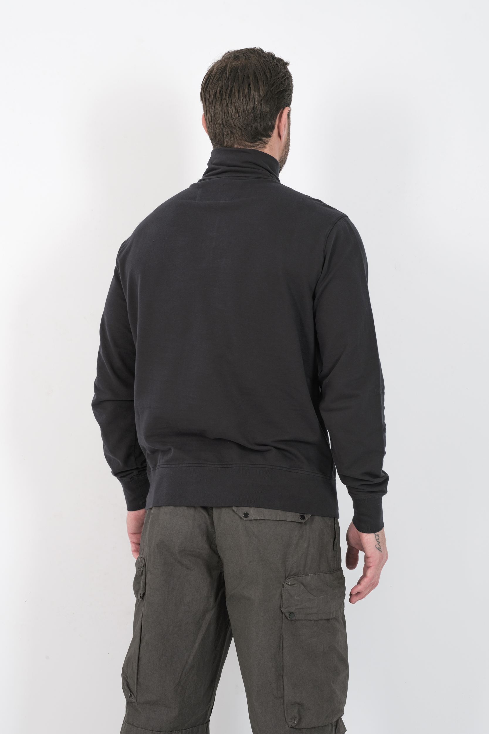 SWEAT CP COMPANY COL ZIPPE MARINE S022A-888