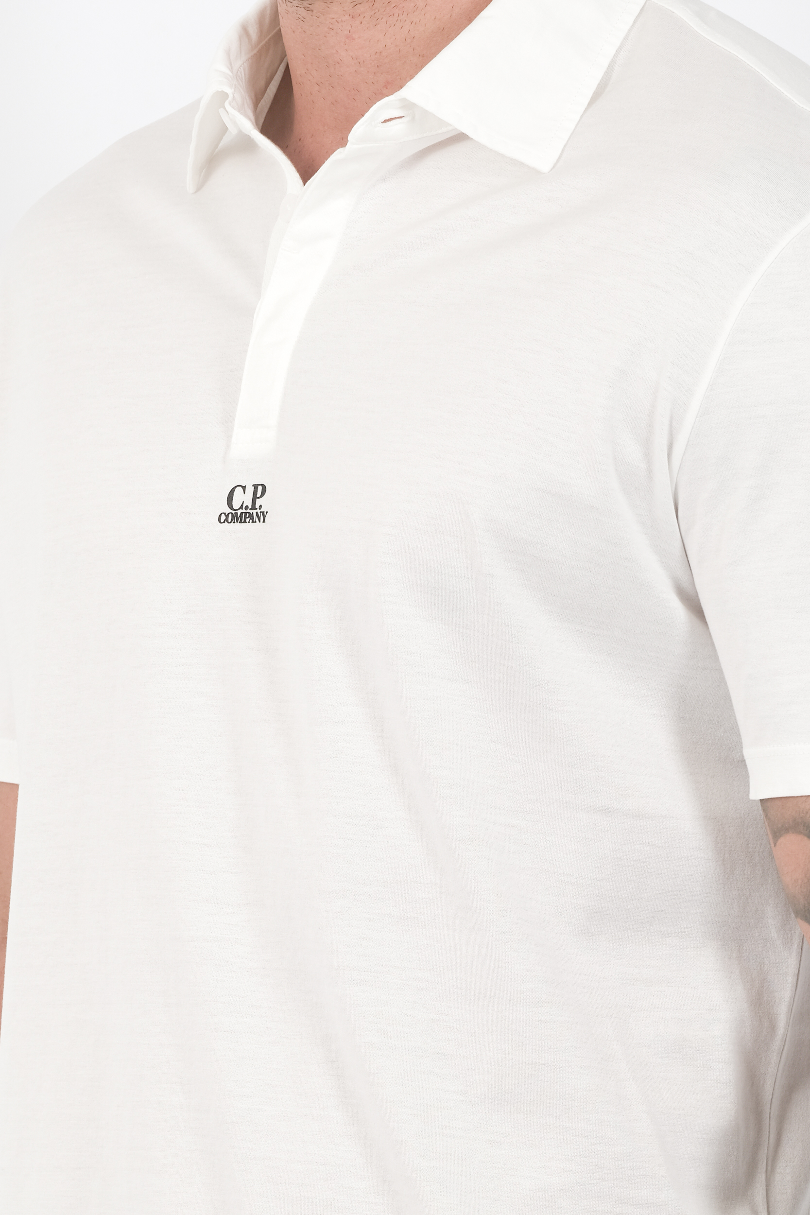POLO CP COMPANY BLANC L116A-103