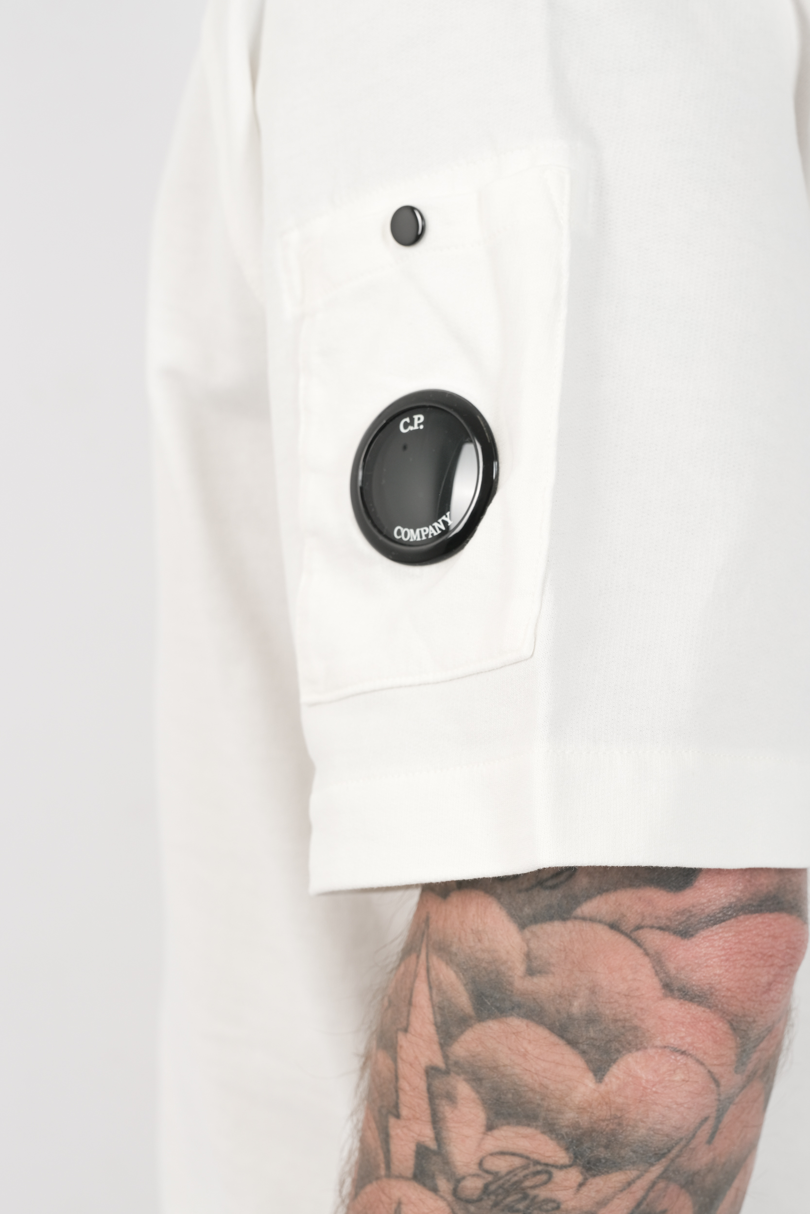 TEE-SHIRT CP COMPANY BLANC S034A-103