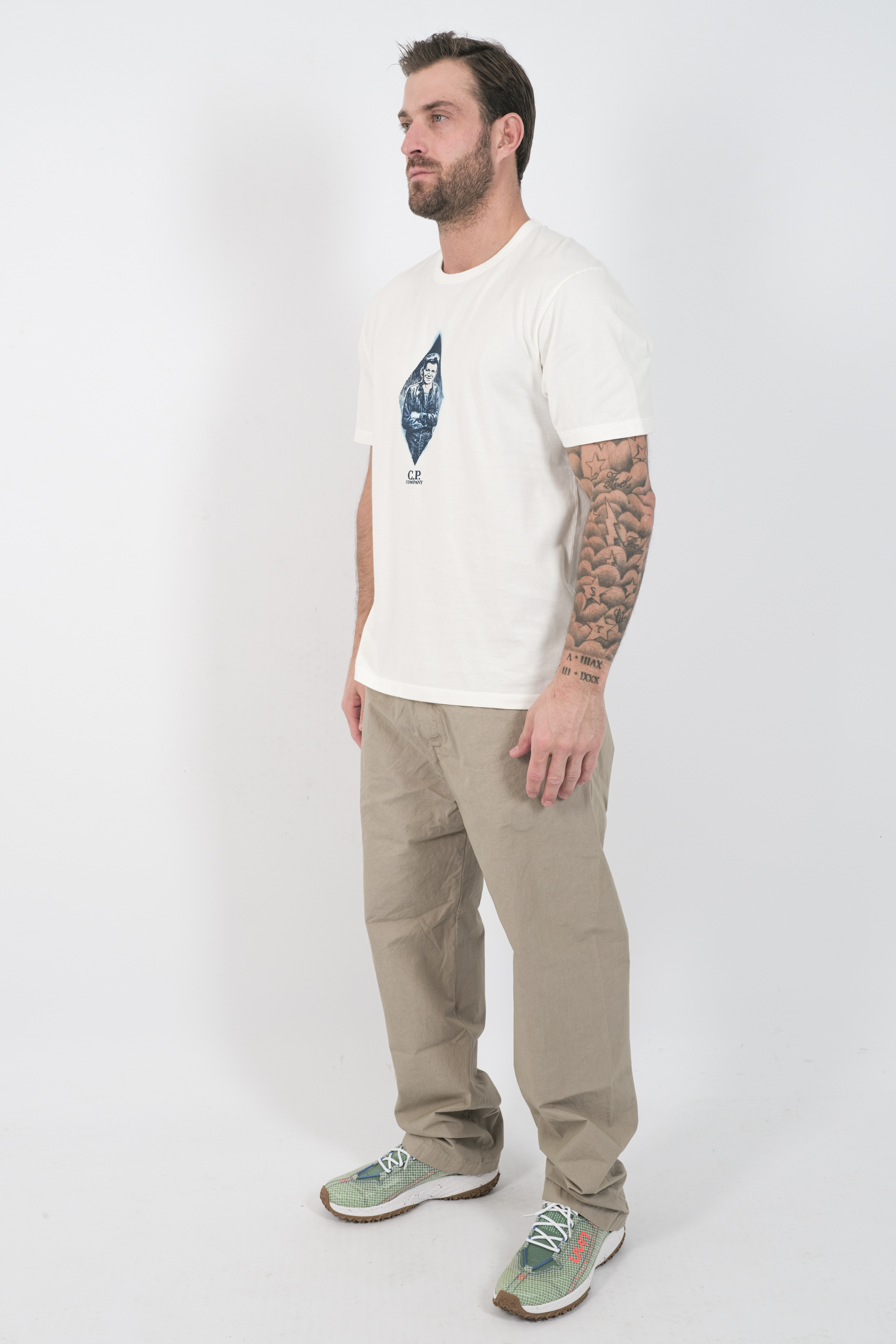  Image du produit TEE-SHIRT CP COMPANY BLANC S266A-103 - 3