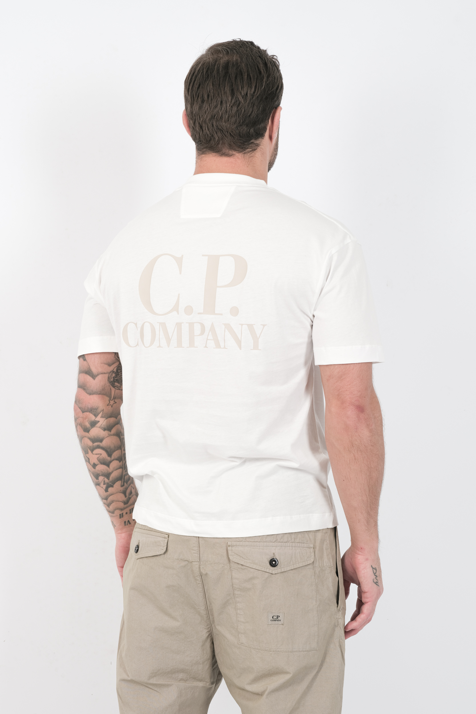  Image du produit TEE-SHIRT CP COMPANY BLANC S086A-103 - 6