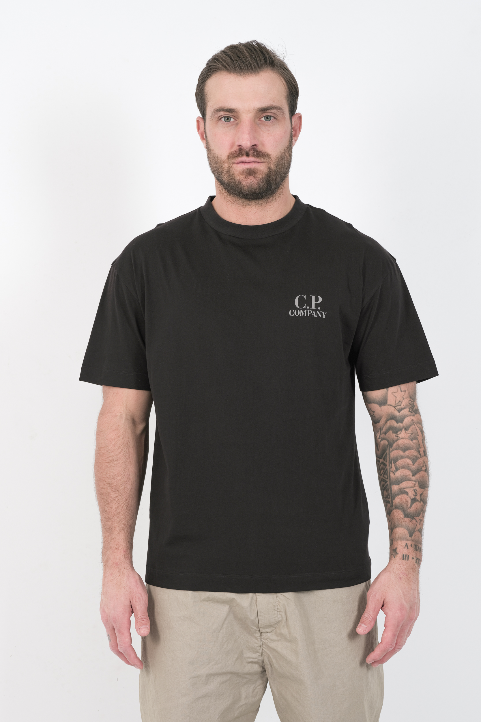 Image du produit TEE-SHIRT CP COMPANY NOIR S086A-999 - 2