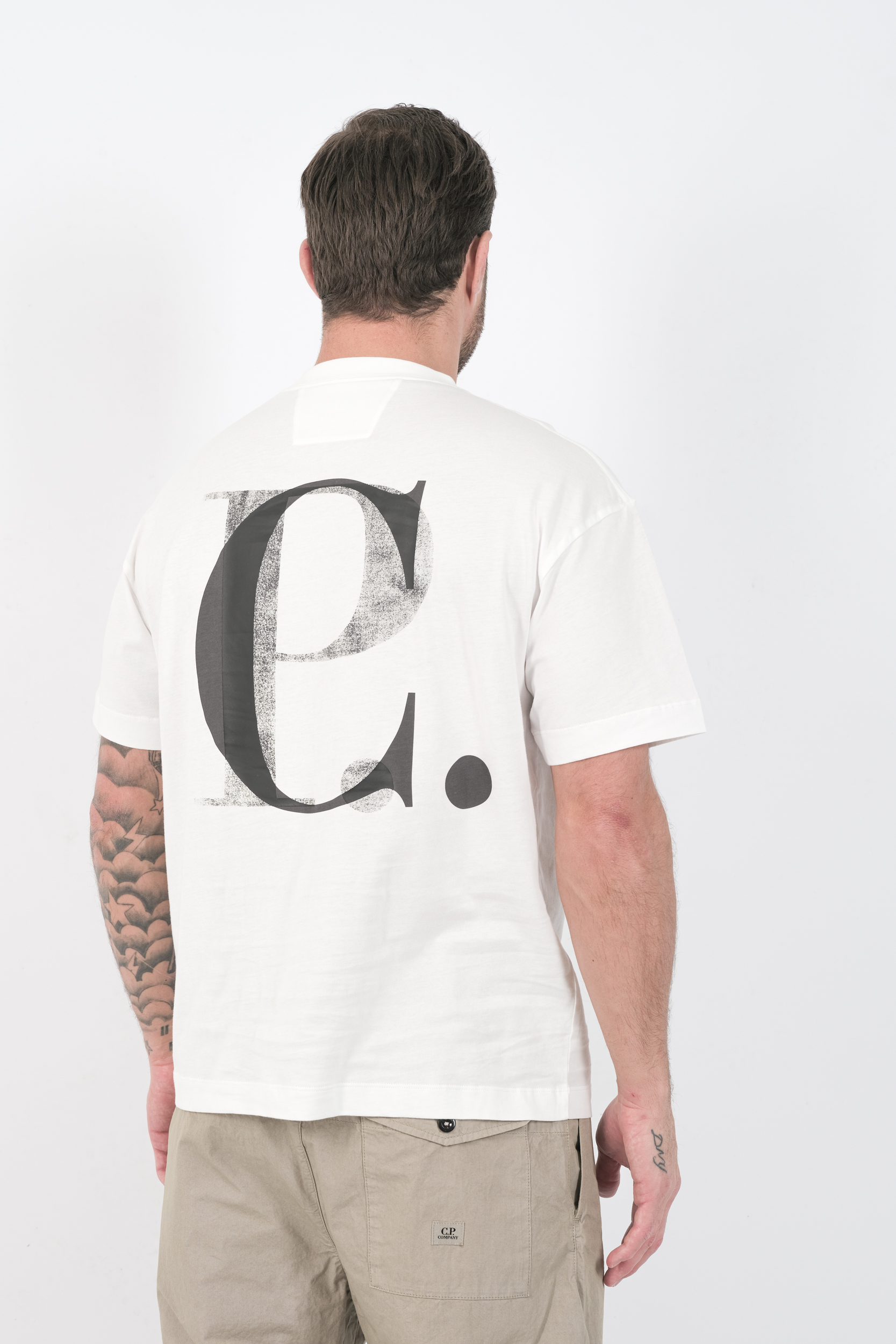  Image du produit TEE-SHIRT CP COMPANY BLANC S087A-103 - 6