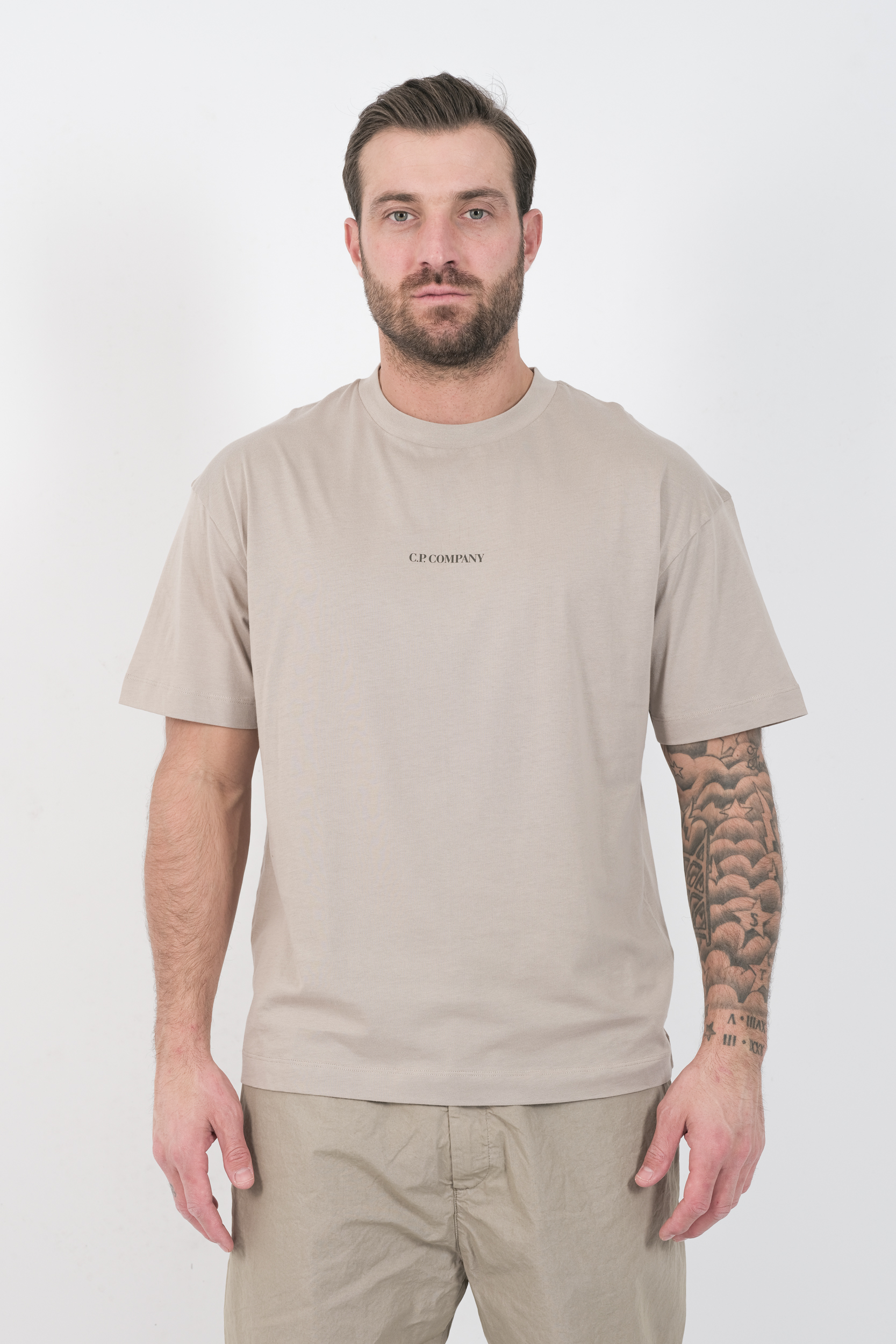  Image du produit TEE-SHIRT CP COMPANY BEIGE S087A-904 - 2