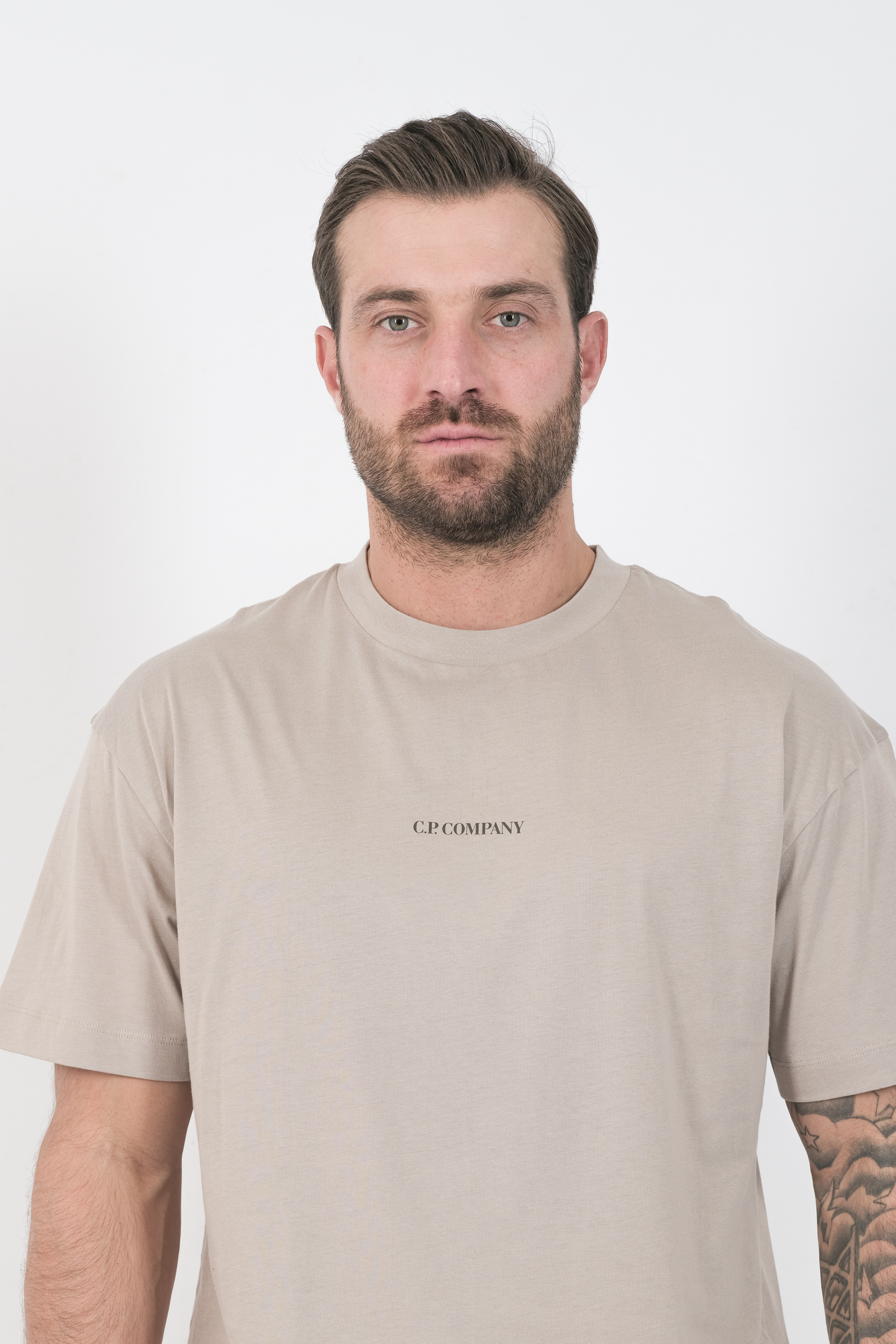  Image du produit TEE-SHIRT CP COMPANY BEIGE S087A-904 - 4