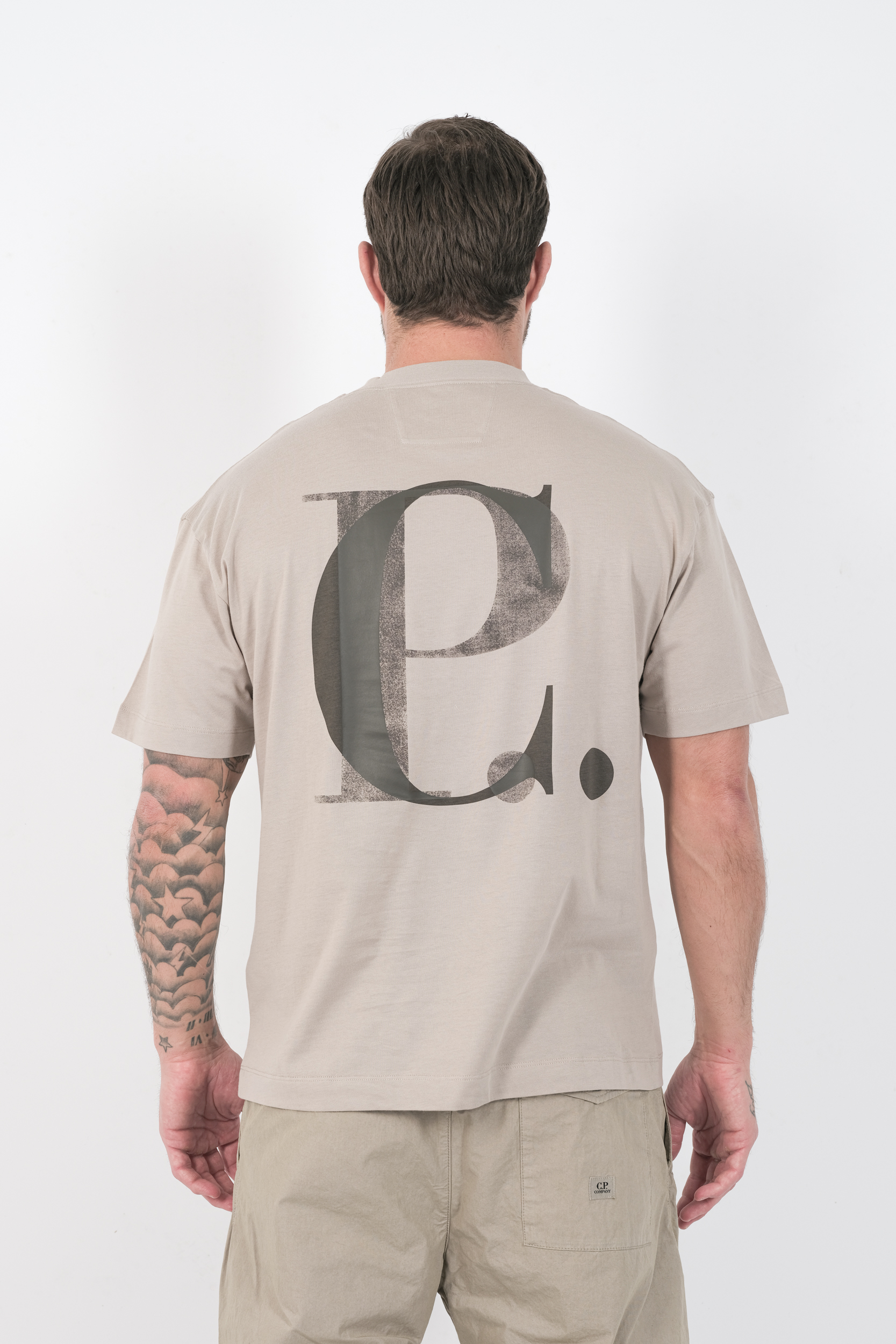 Image du produit TEE-SHIRT CP COMPANY BEIGE S087A-904 - 6